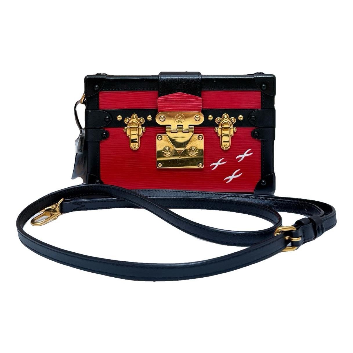 Petite Malle leather handbag