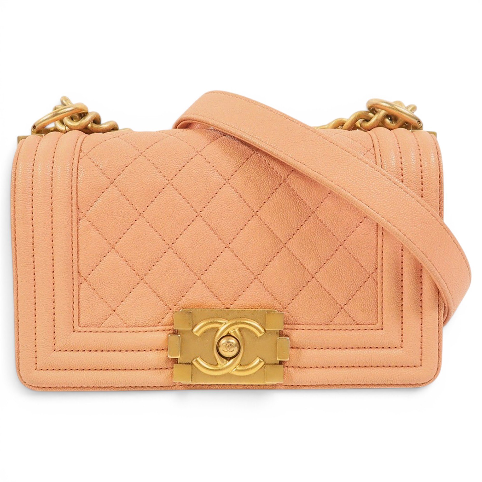 Boy leather crossbody bag