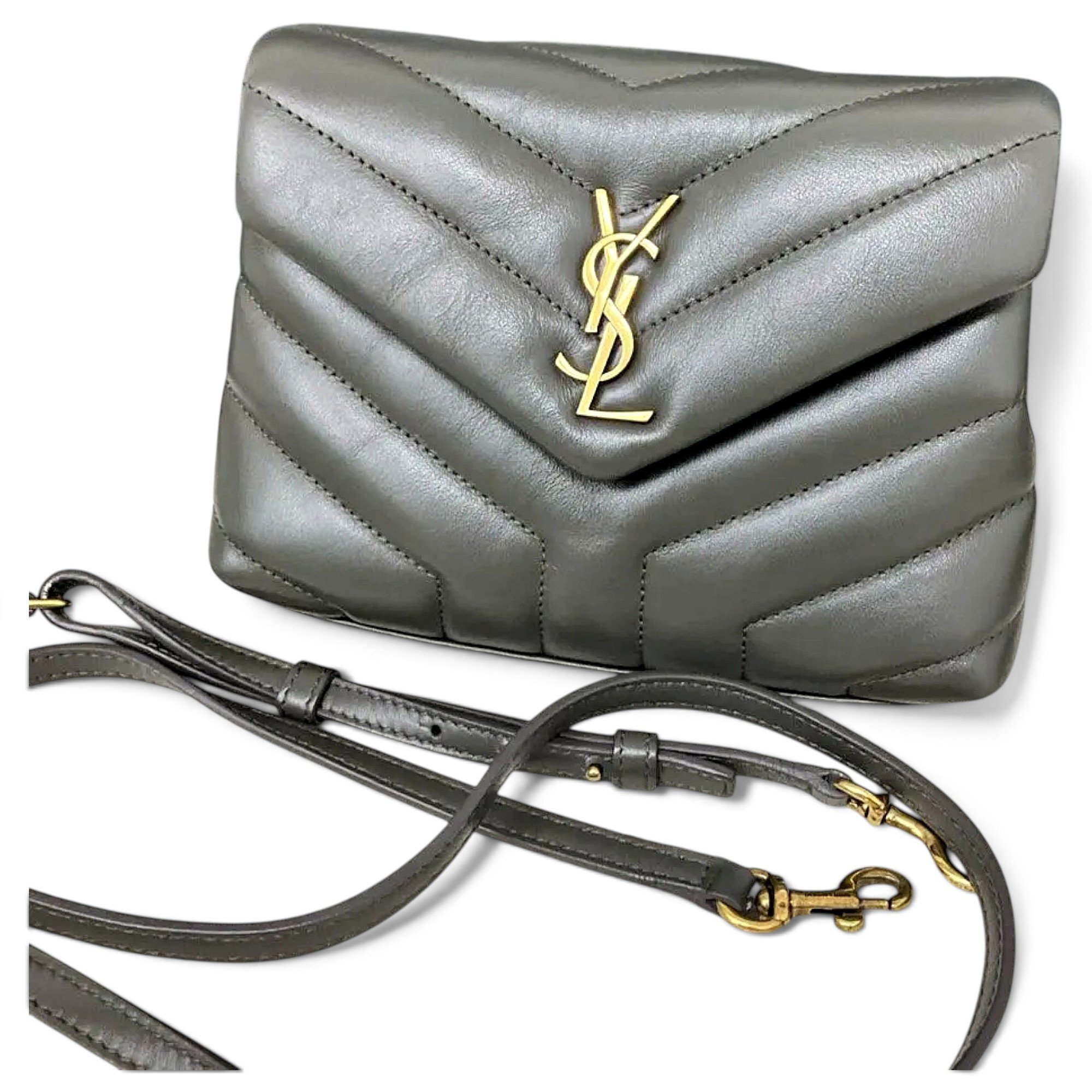 Loulou leather crossbody bag
