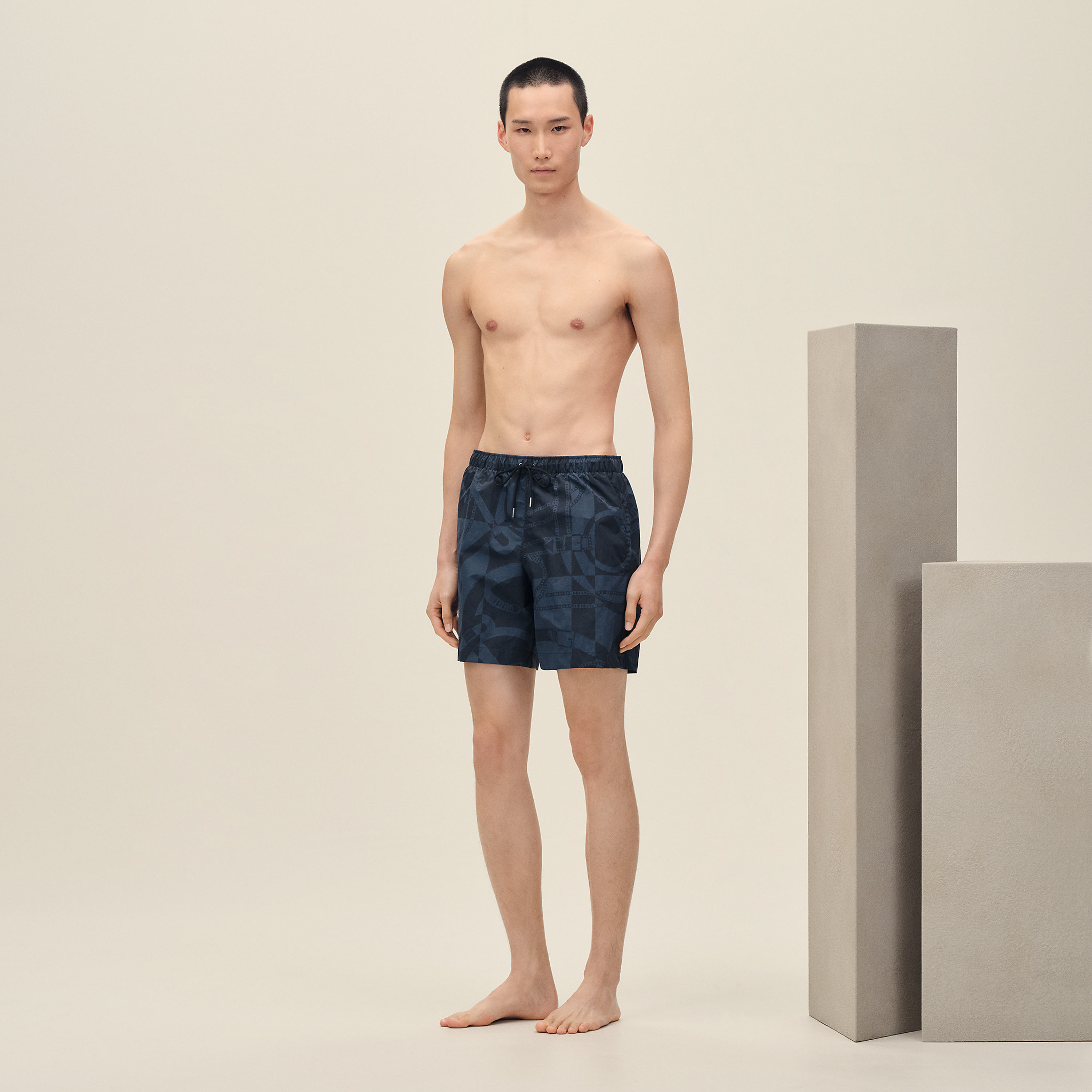 "Eperon d'Or Tattoo" swim trunks