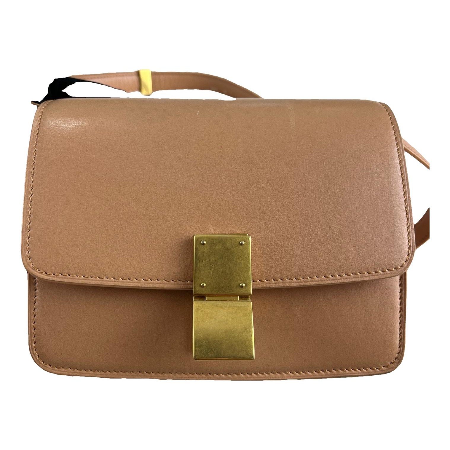 Classic leather crossbody bag