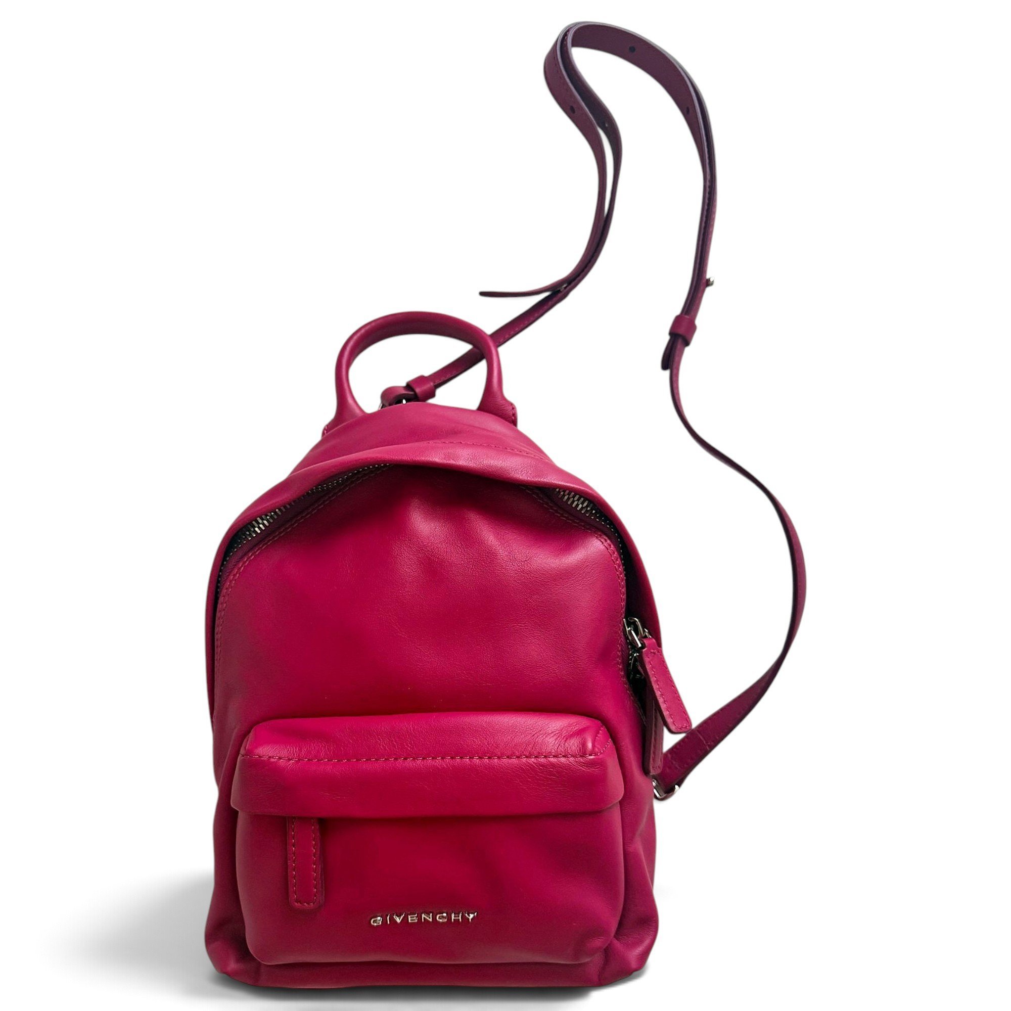 Leather backpack