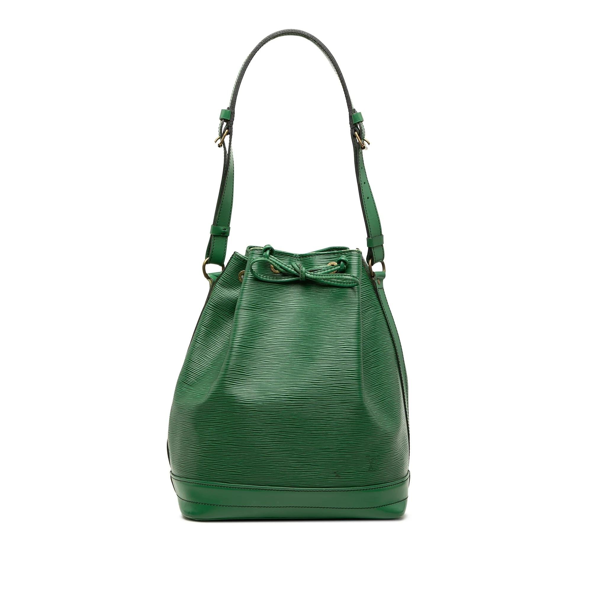 Bucket leather bag