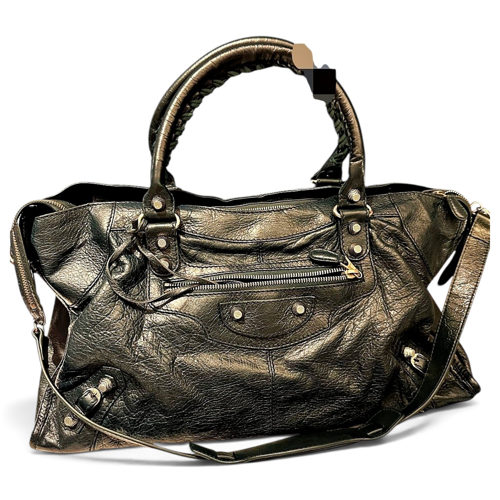 Neo Cagole City leather handbag