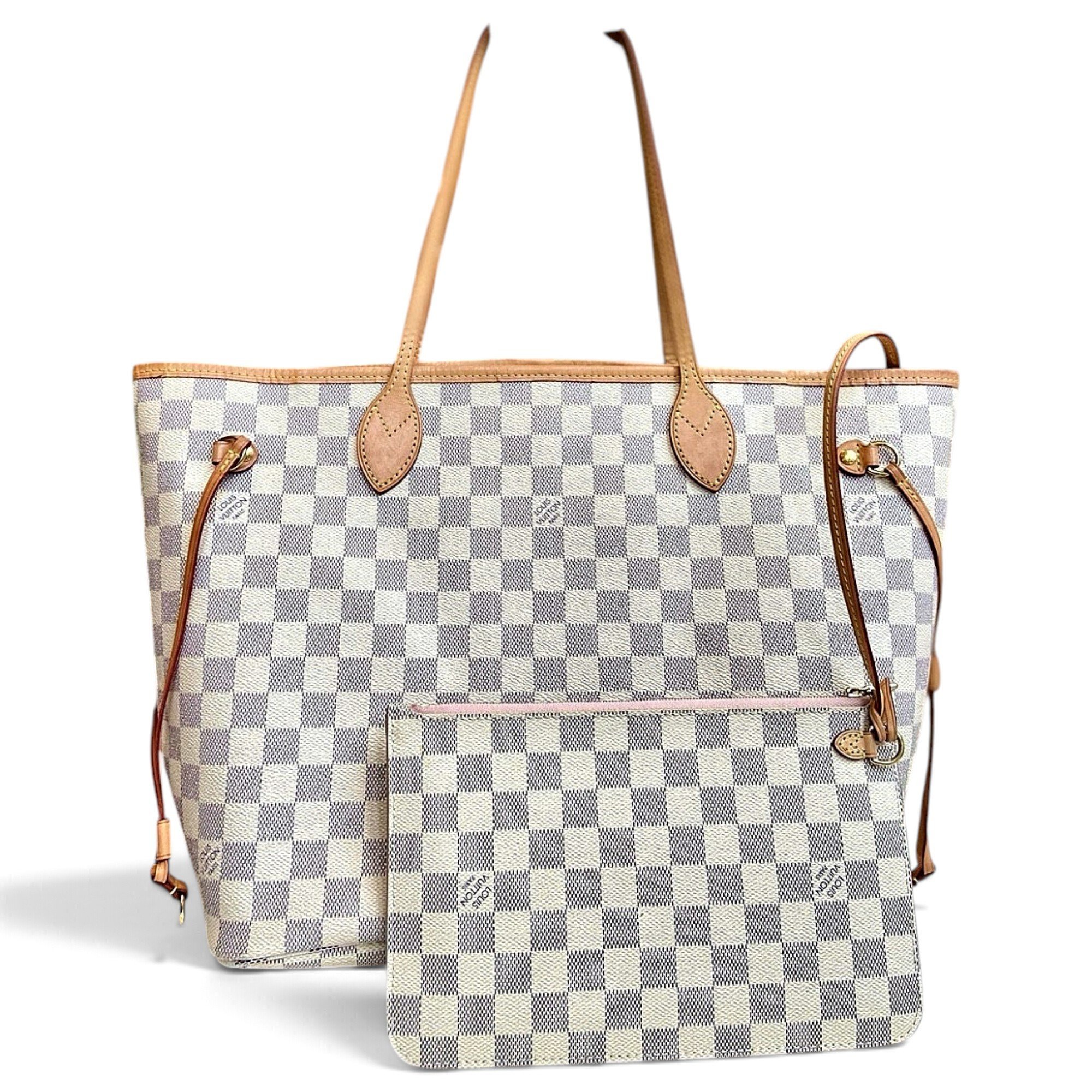 Neverfull leather tote