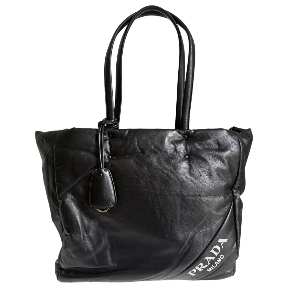 Soft leather tote