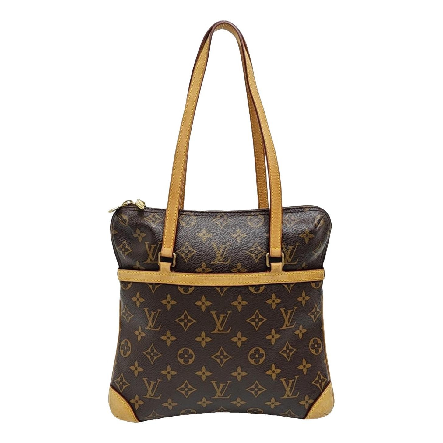 Coussin leather handbag