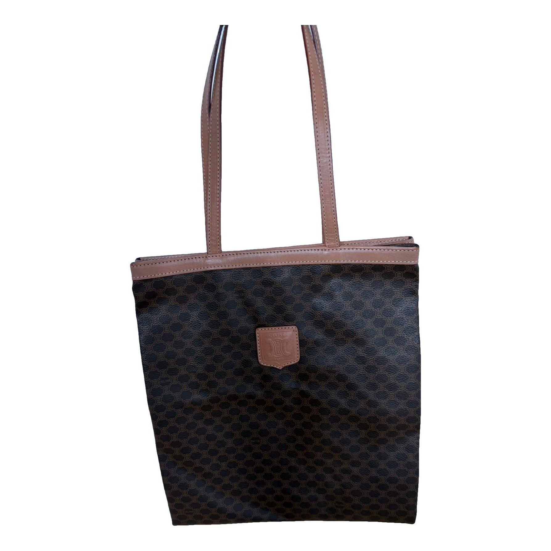 Leather tote