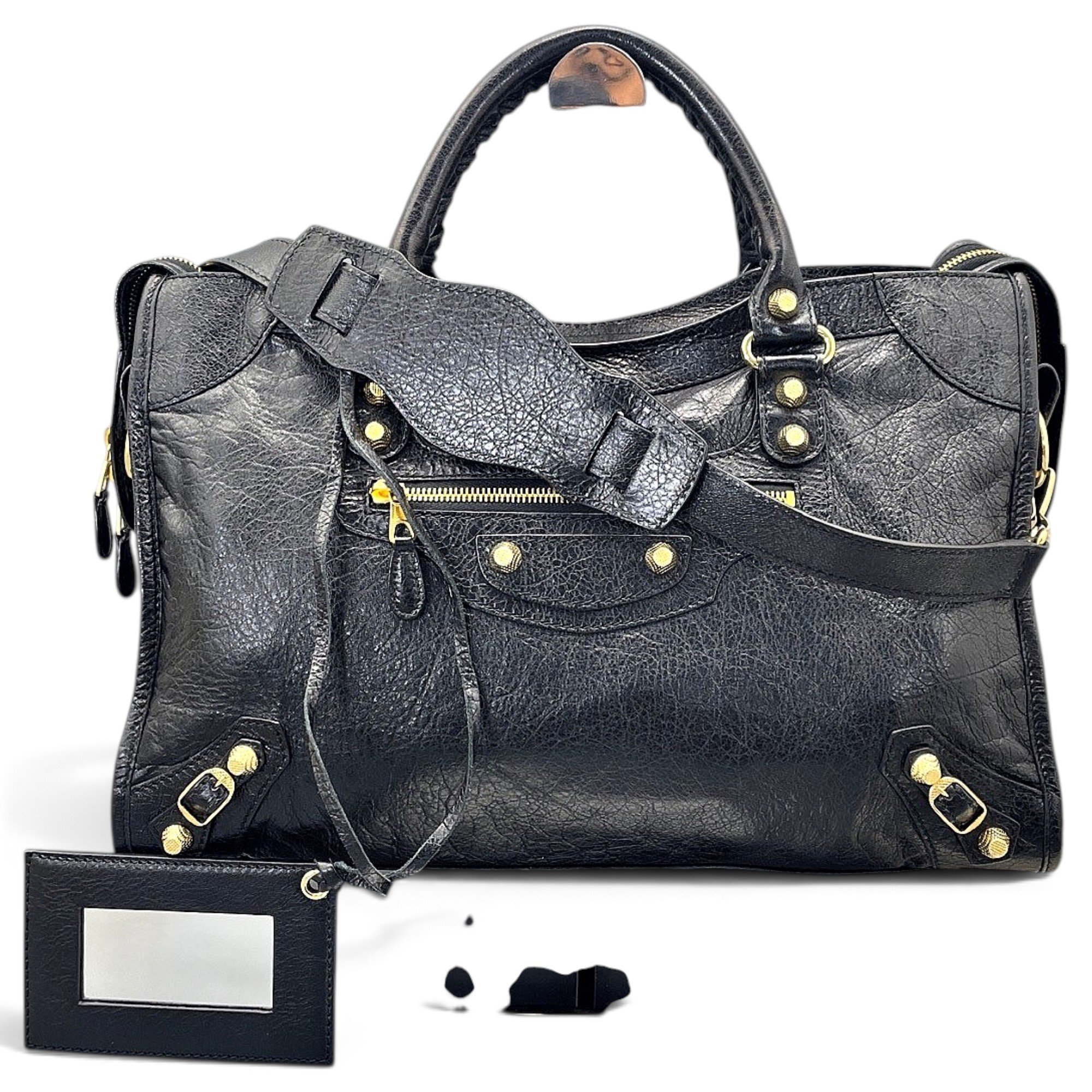 Balenciaga City leather handbag