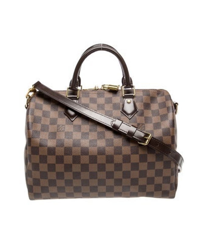 Louis Vuitton Vuitton Damier Ebene Speedy Bandouliere 30