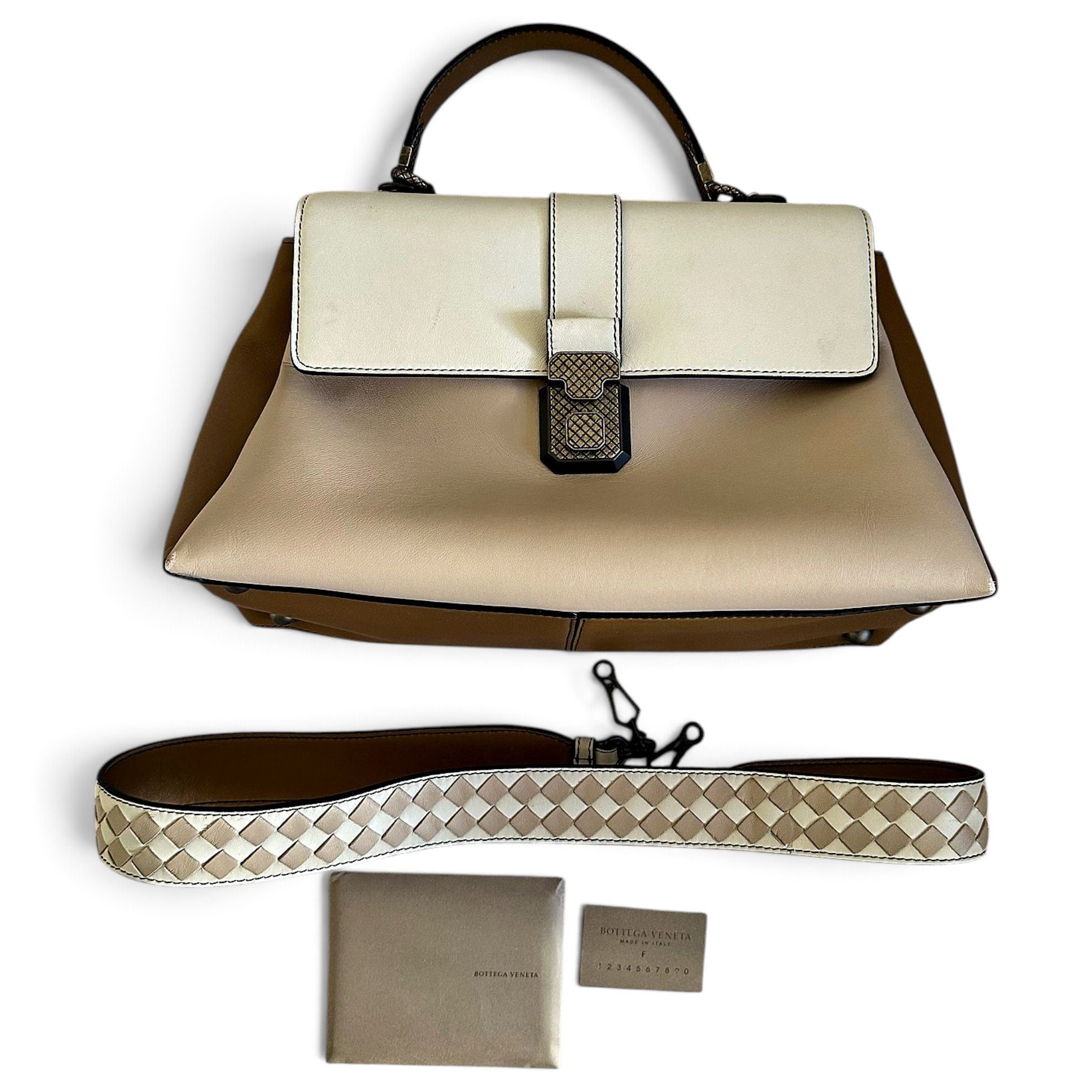 Piazza leather handbag