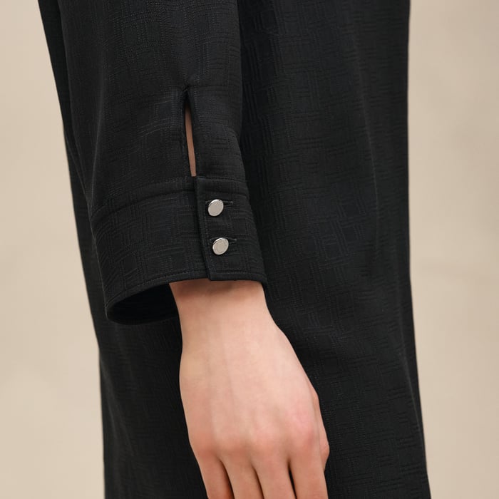 Noir "H Kelly" Cocoon Dress