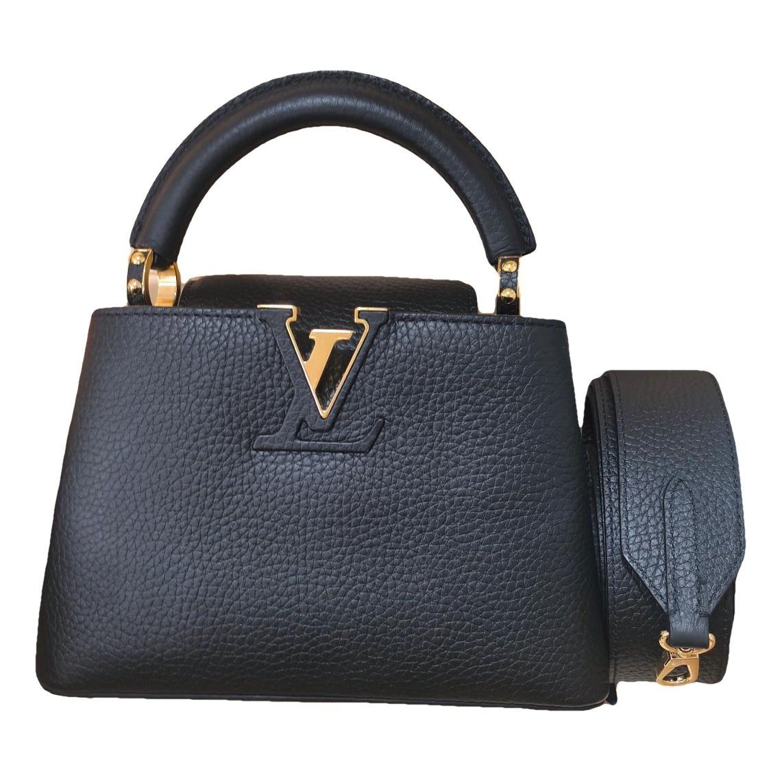 Capucines leather handbag