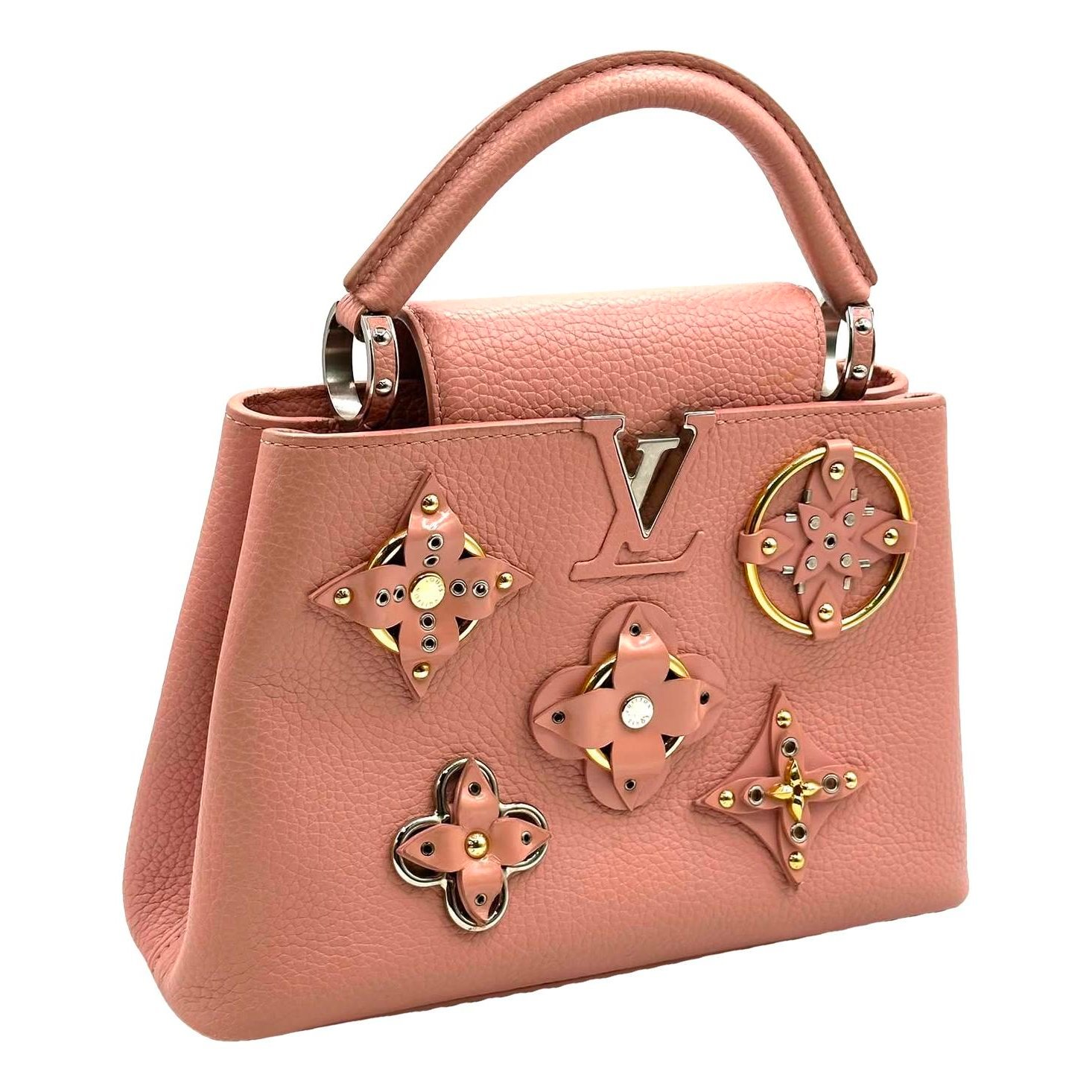 Capucines leather handbag