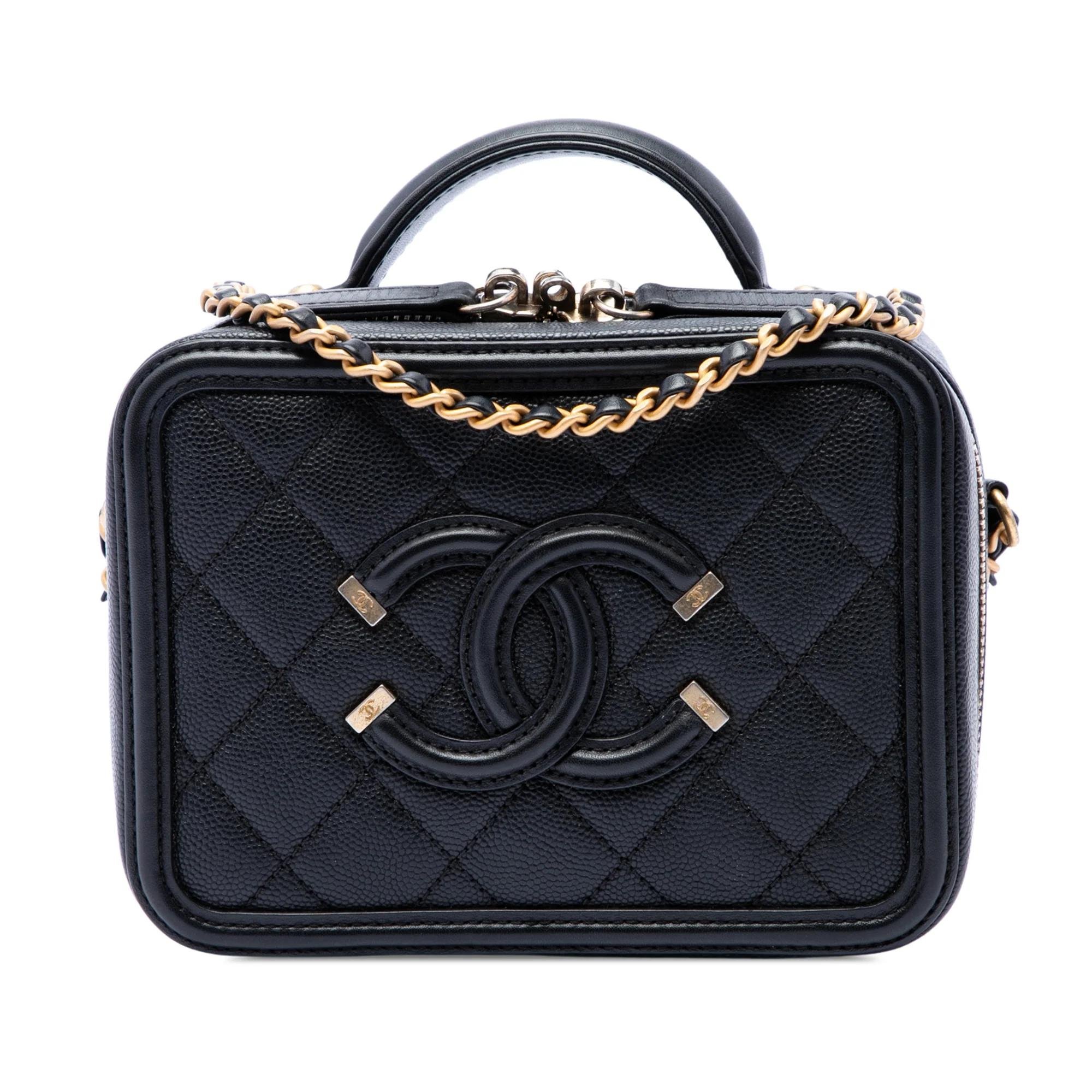 CC Filigree leather handbag