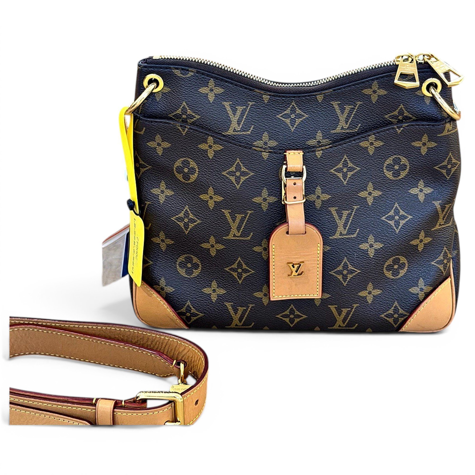 Odéon leather crossbody bag