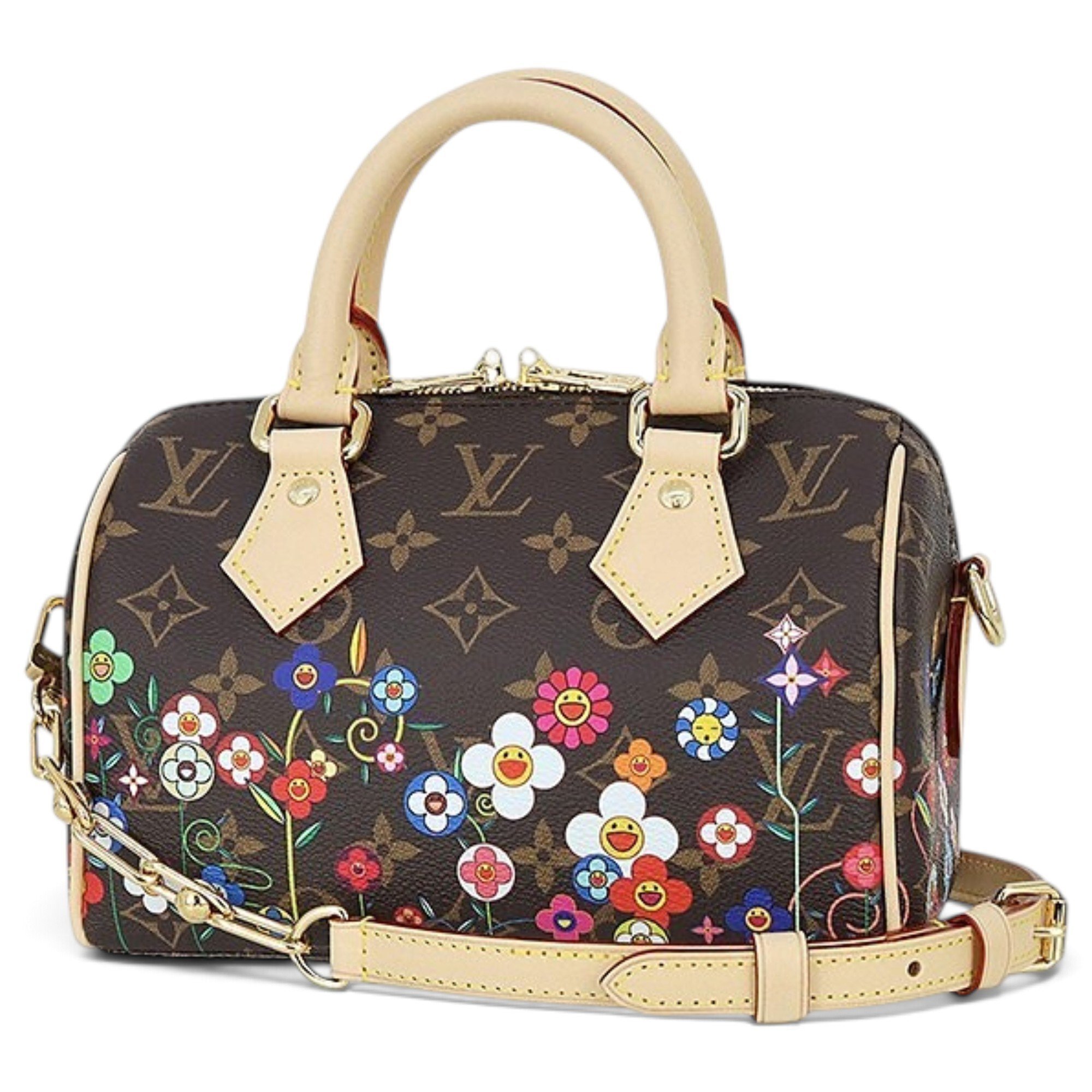 Speedy leather bag