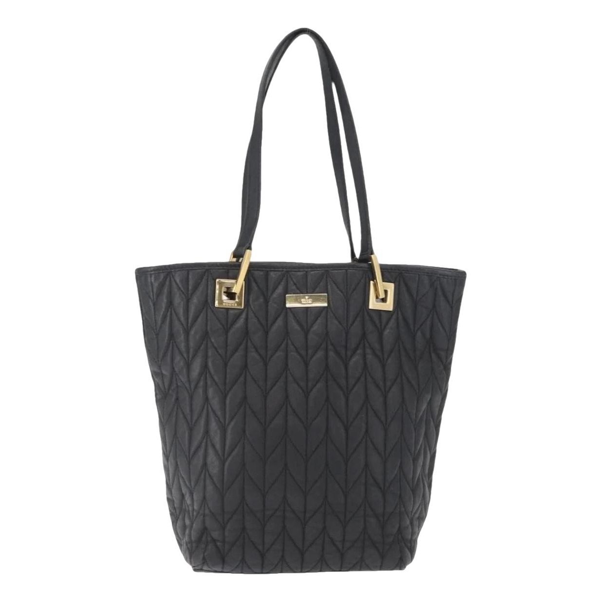 Leather tote