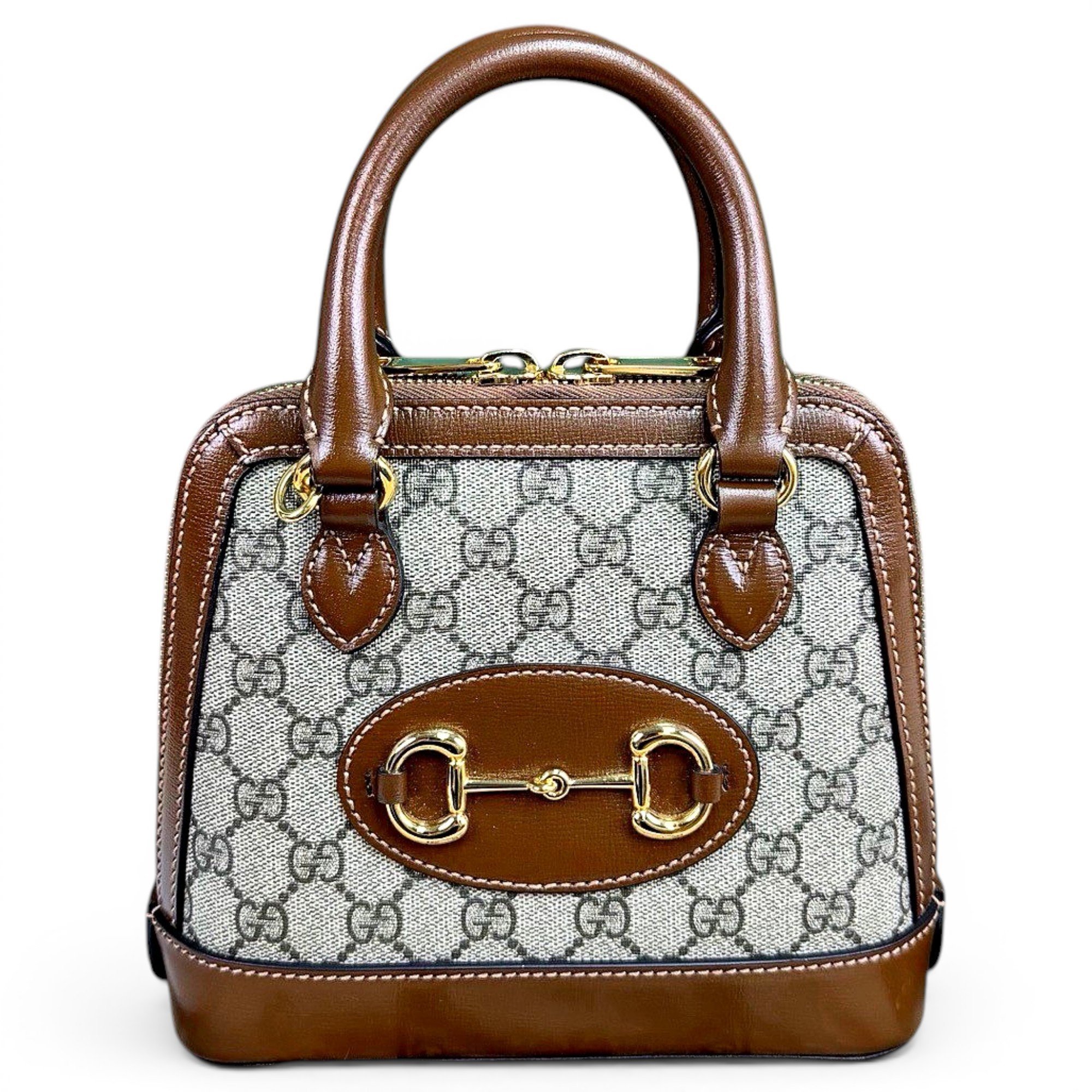 1955 leather handbag