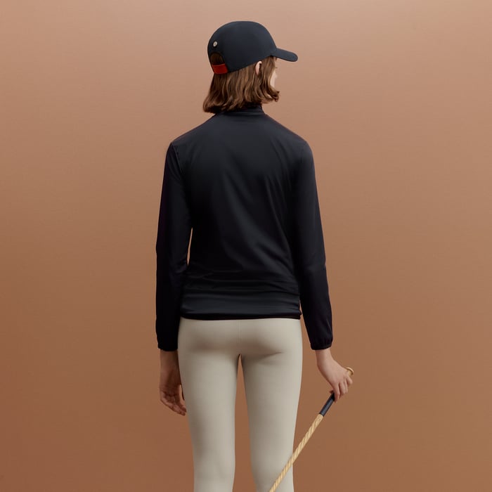 Navy Fleece Warm-up