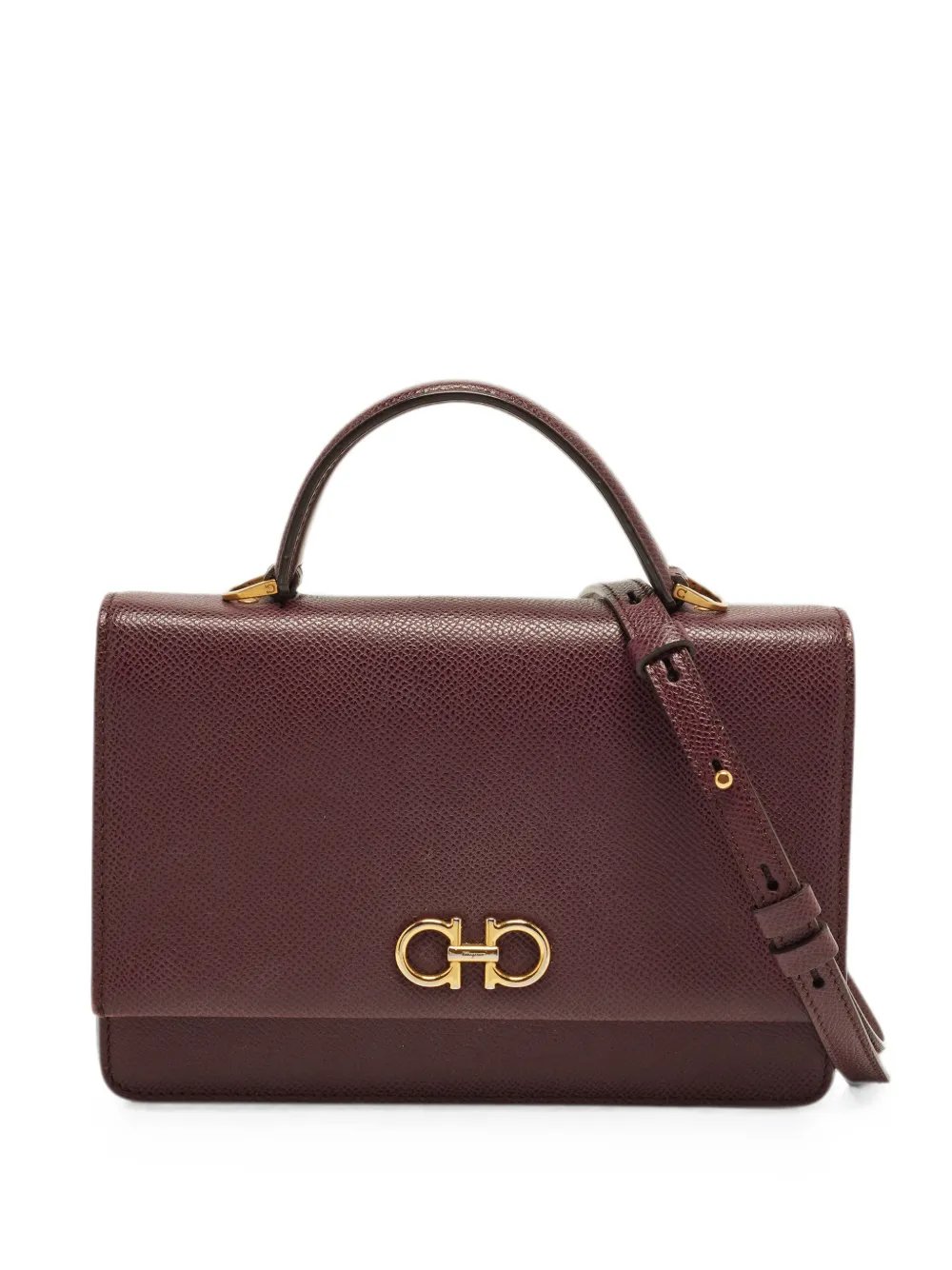 Ferragamo Gancini flap handbag