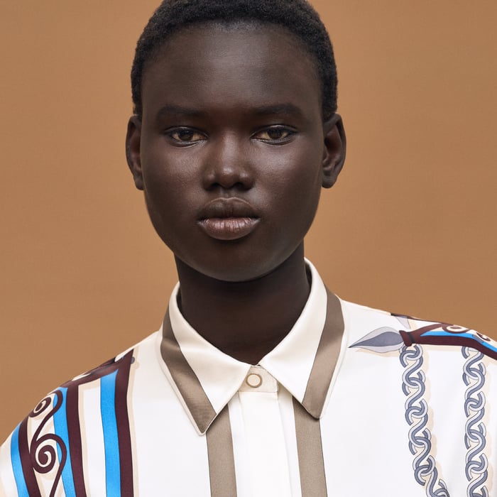 Blanc Céramique "l'Enseigne Du Sellier" Shirt