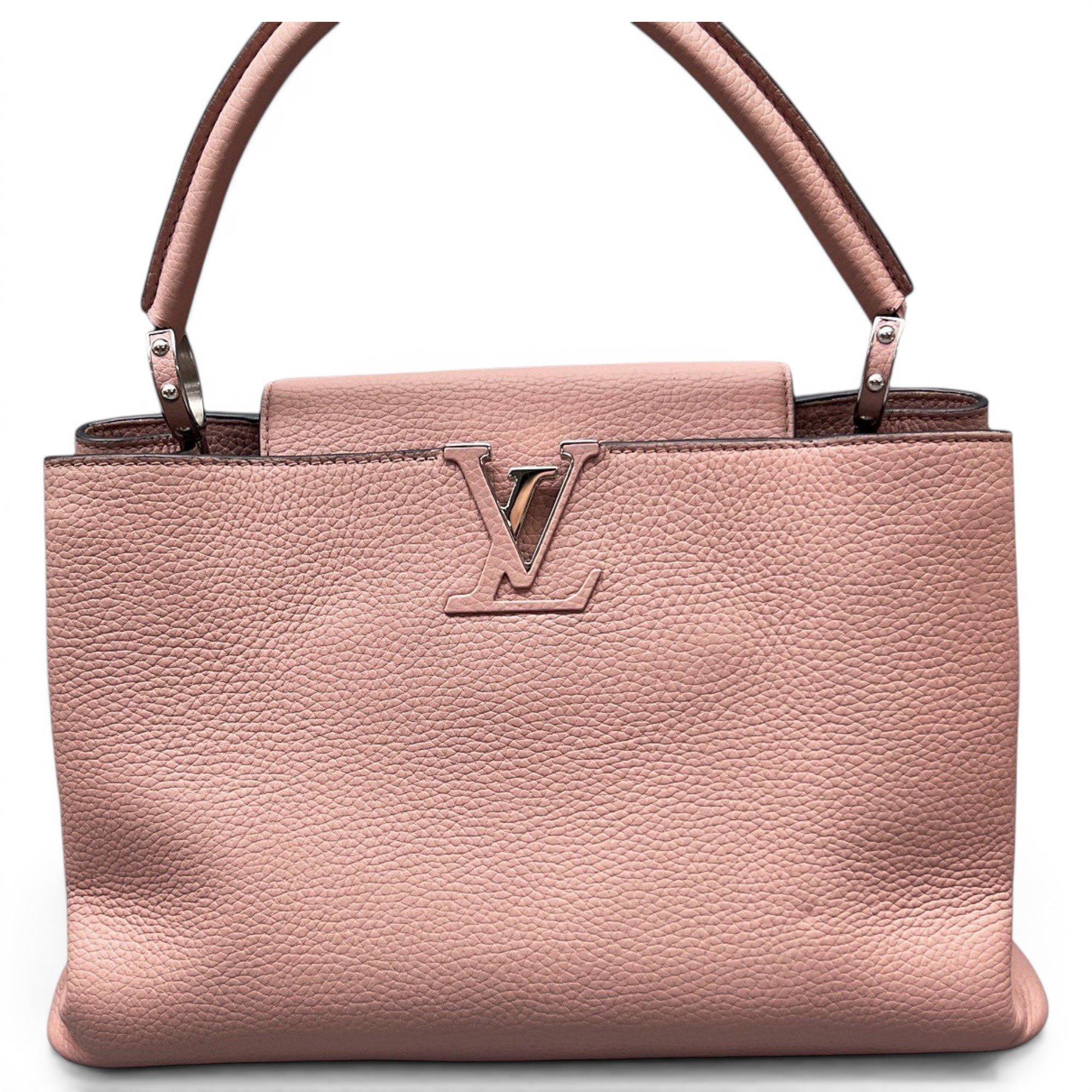 Capucines leather handbag
