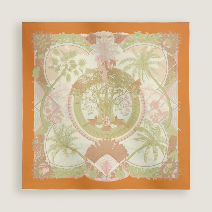 Aloha Double Face Scarf 90