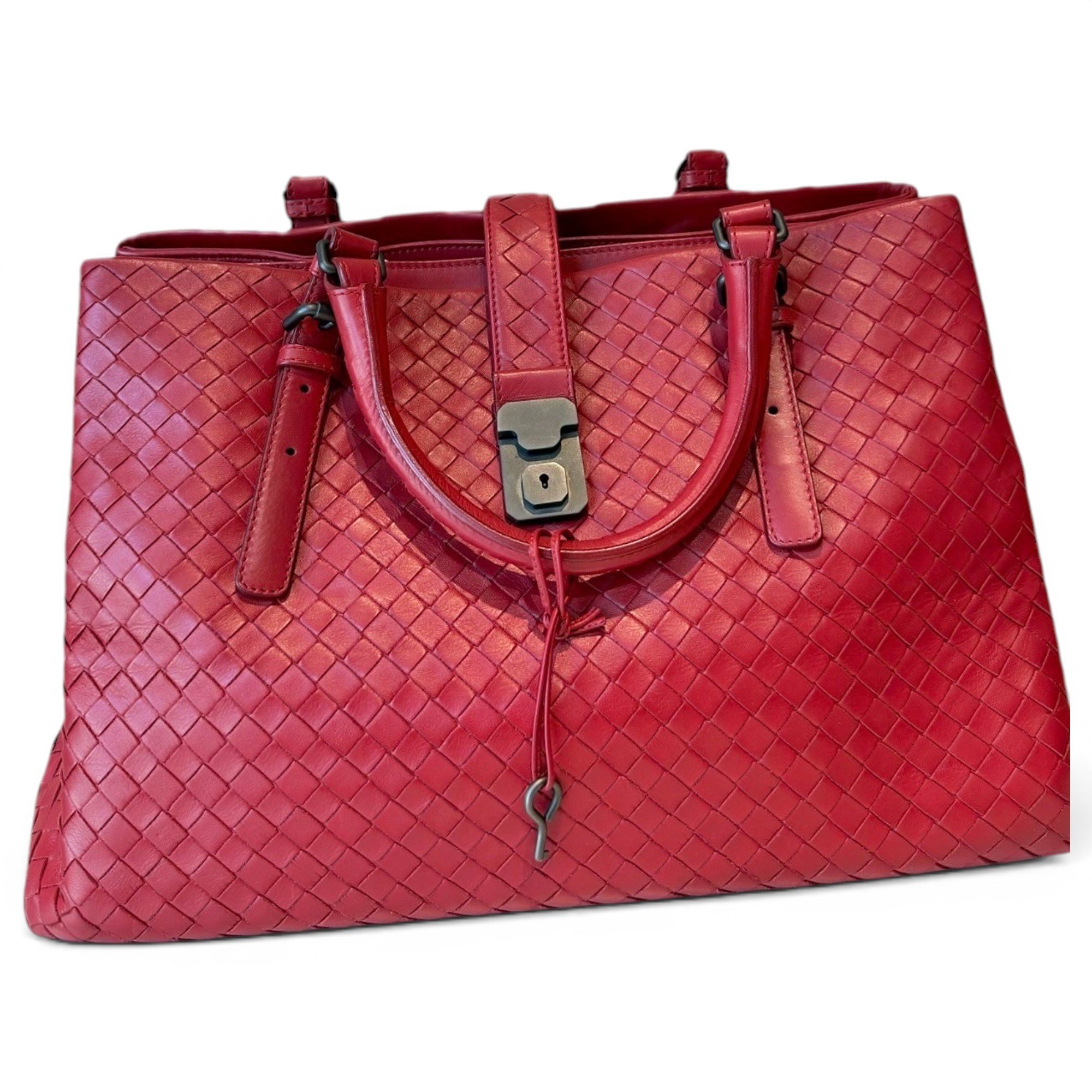 Roma leather handbag