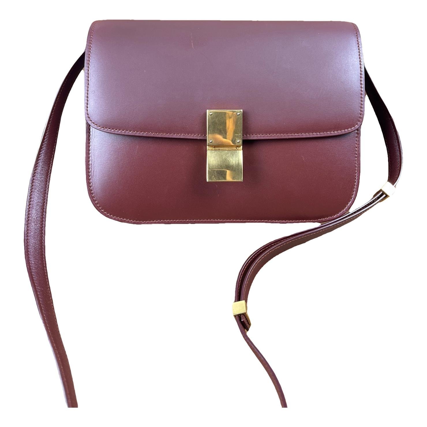Classic leather handbag