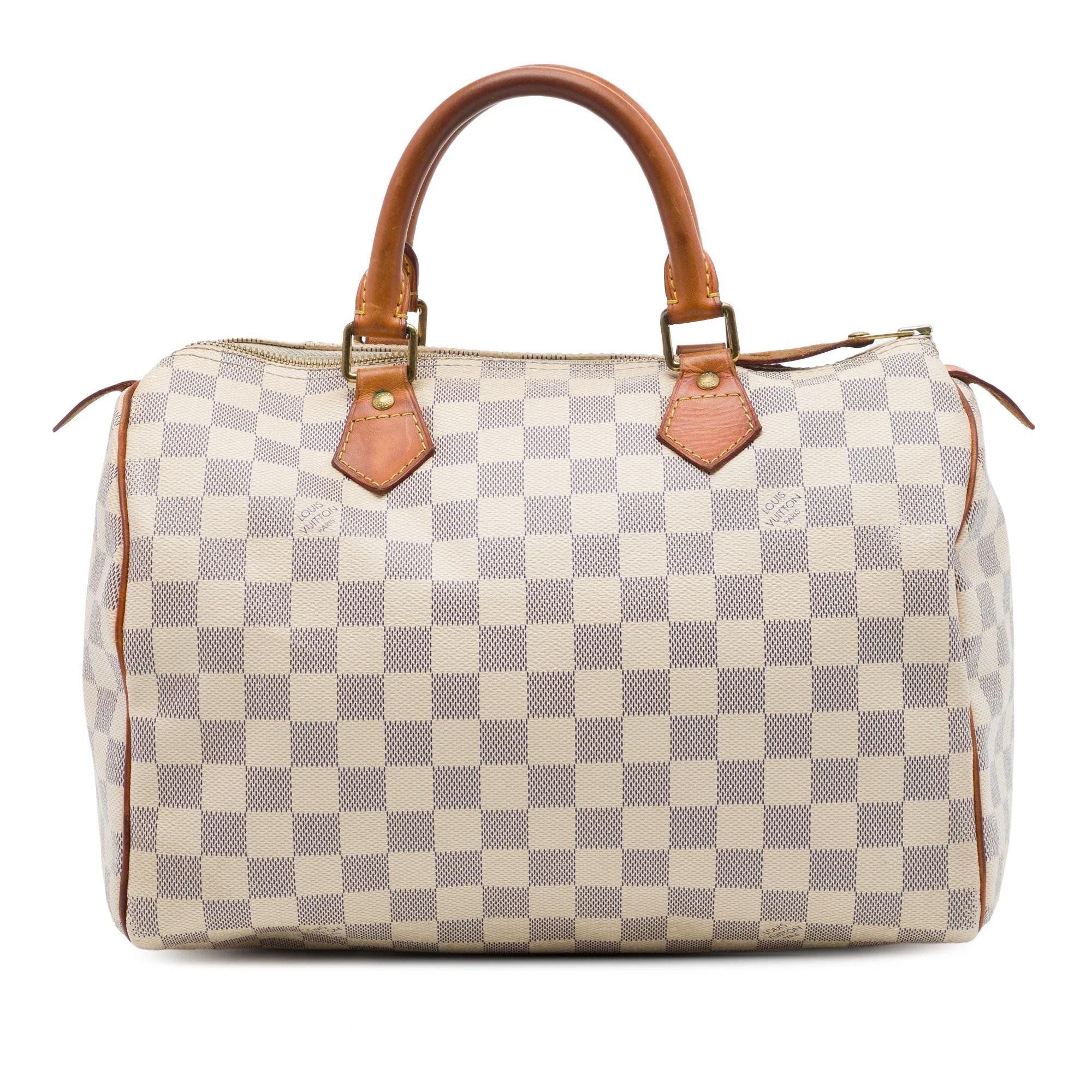 Speedy leather bag