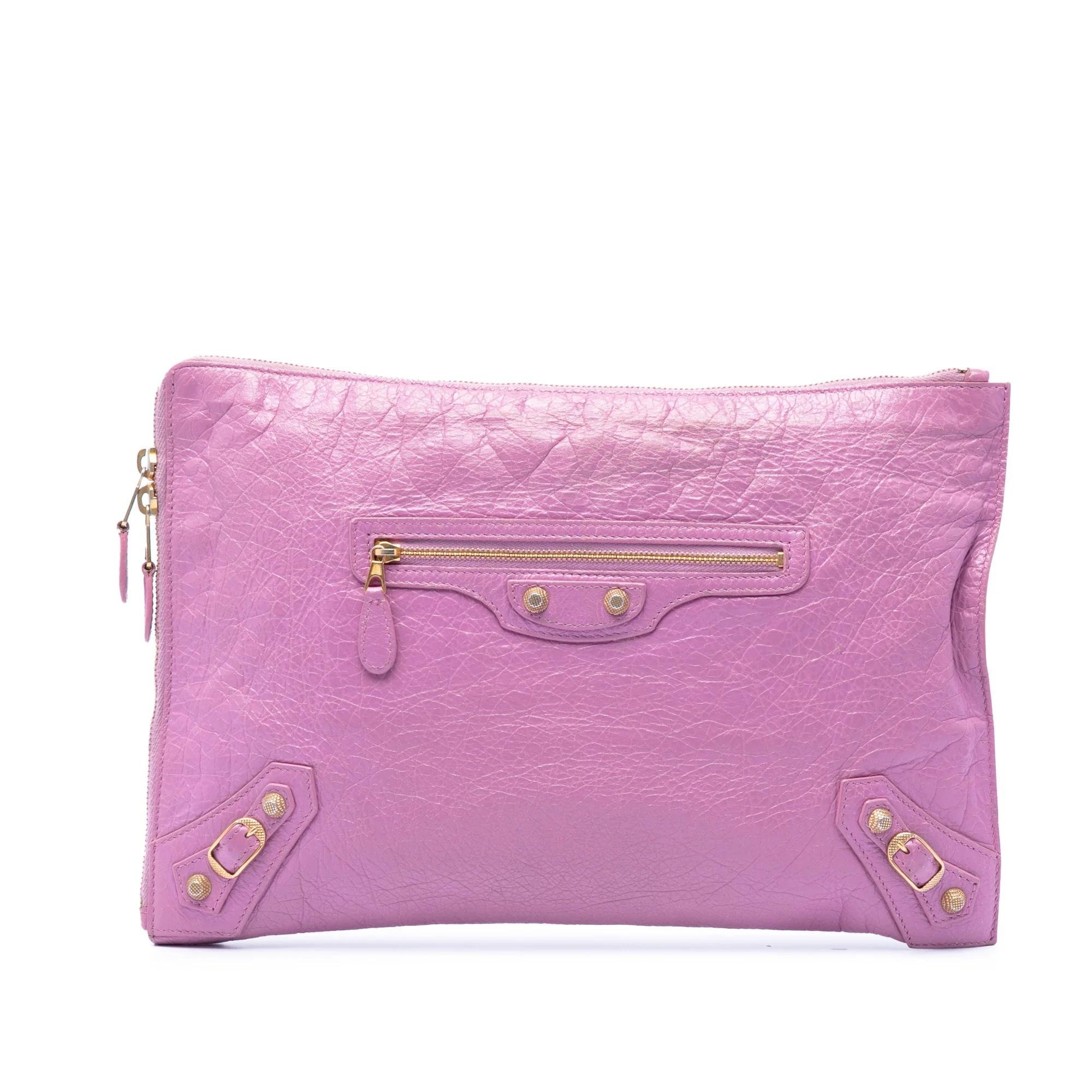 B pony-style calfskin handbag