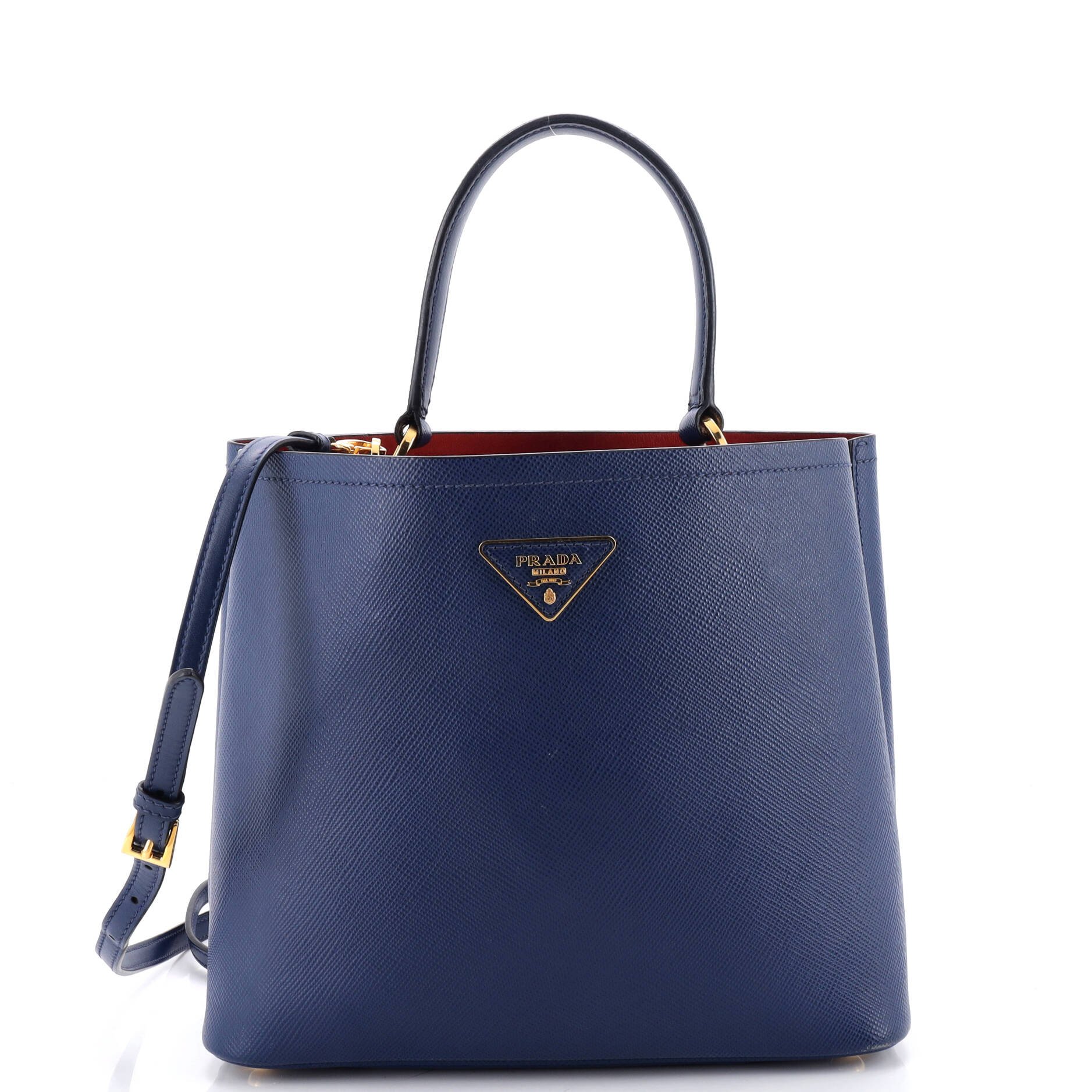 Panier Bucket Bag Saffiano Leather Large