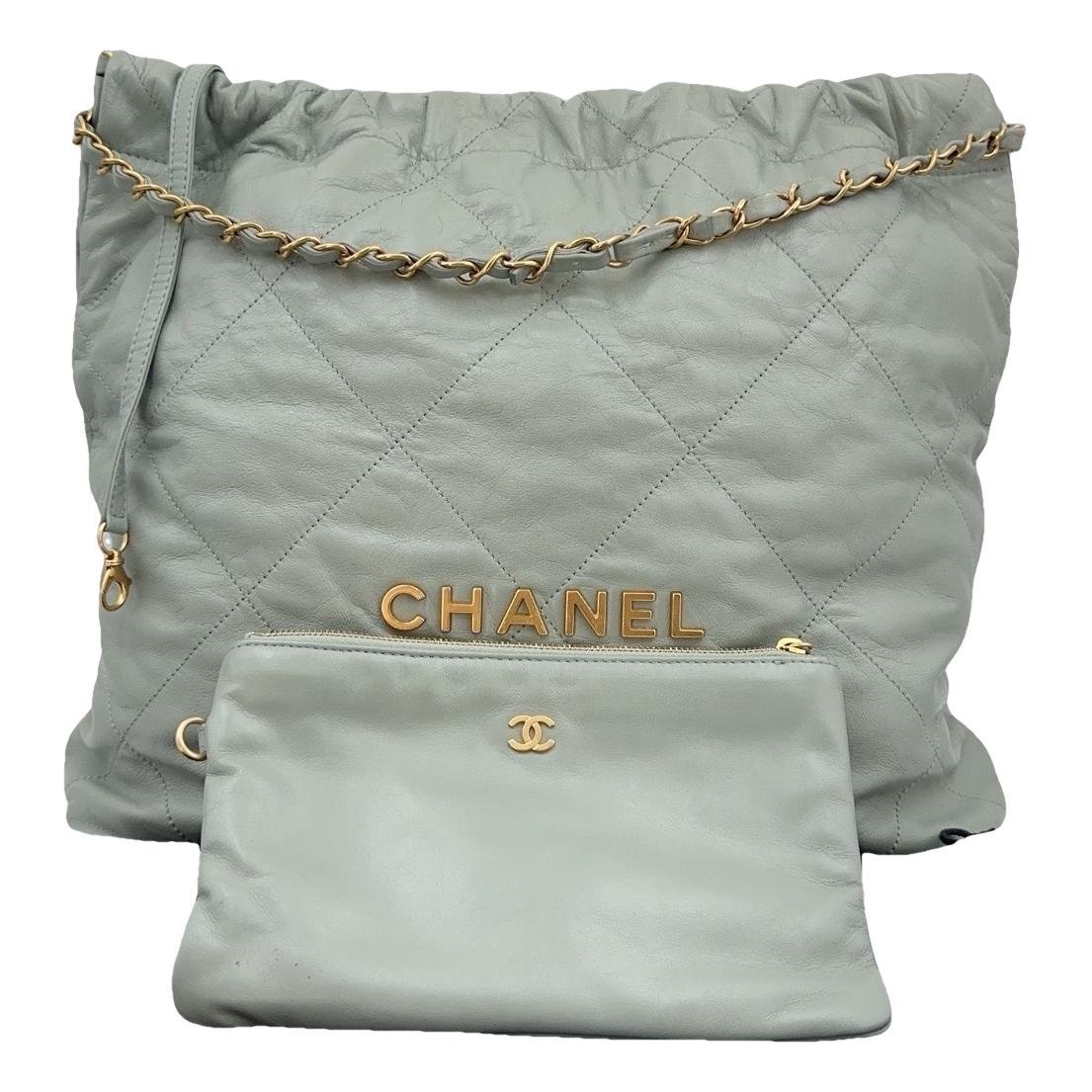 Chanel 22 leather crossbody bag