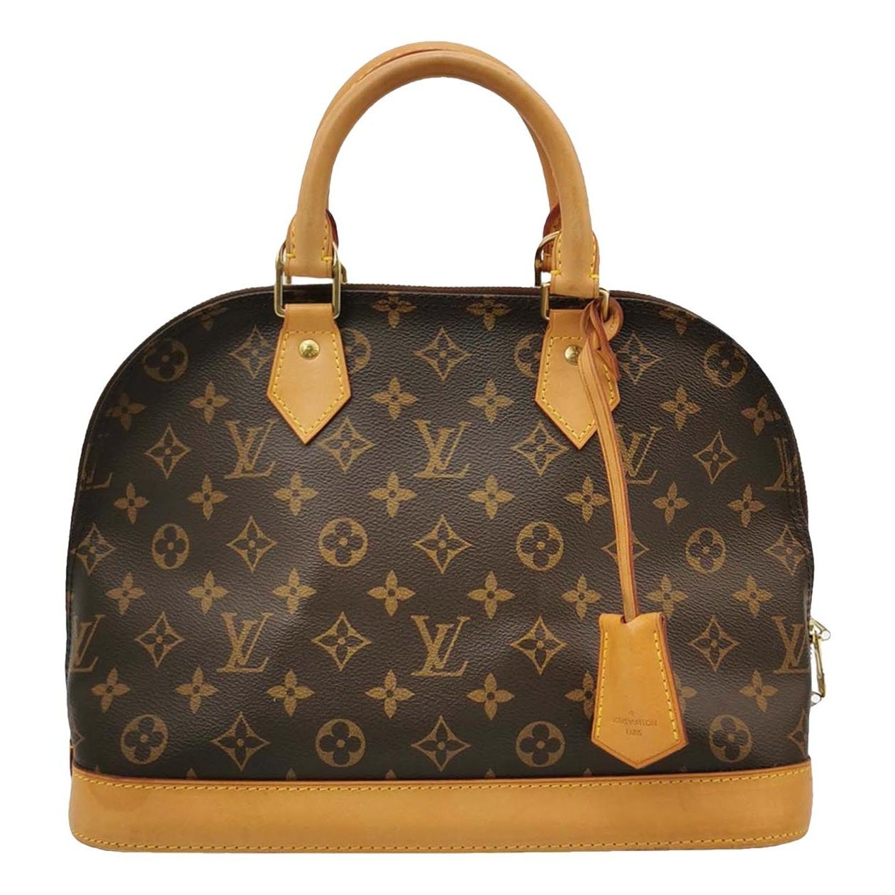 Alma leather handbag