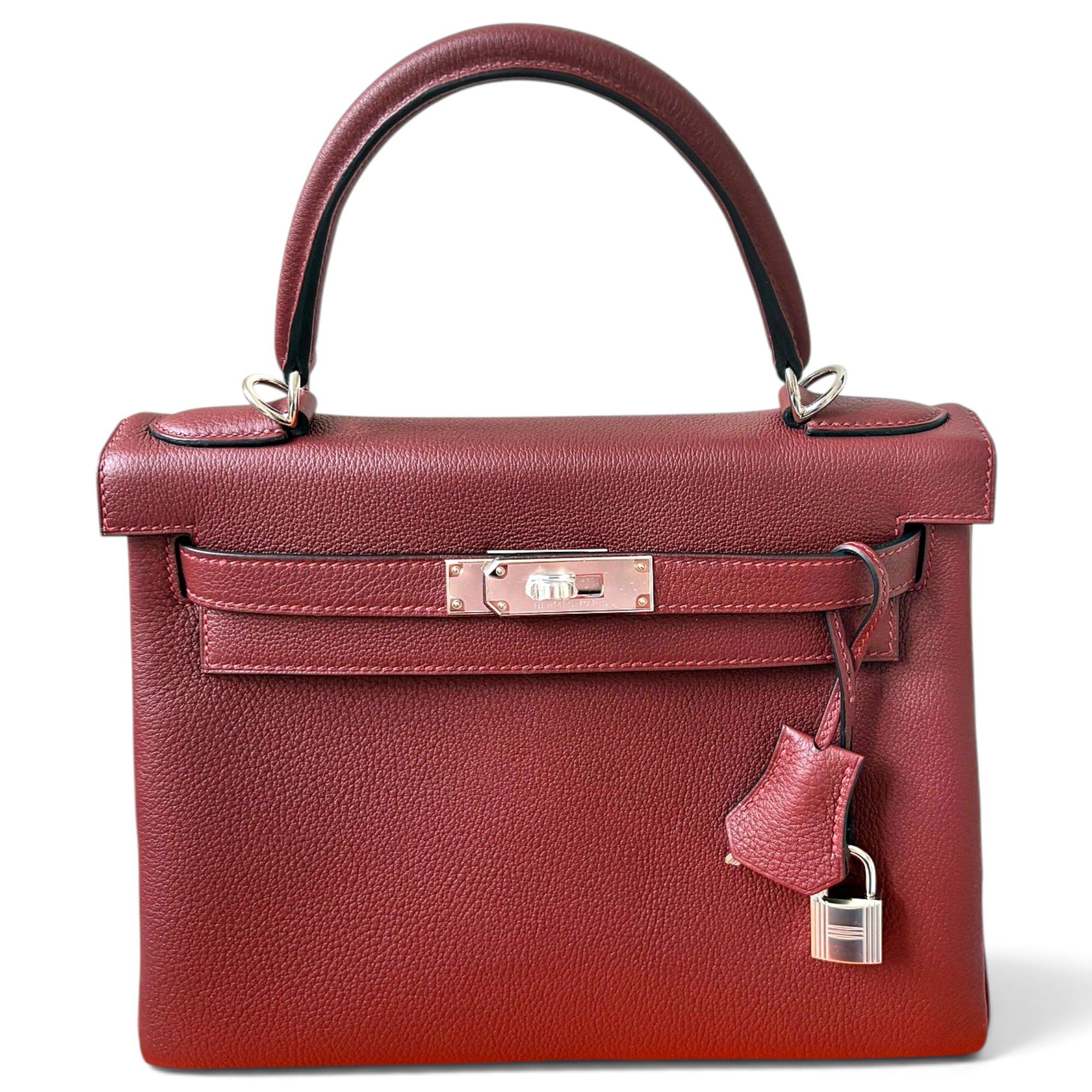 Kelly 28 leather handbag