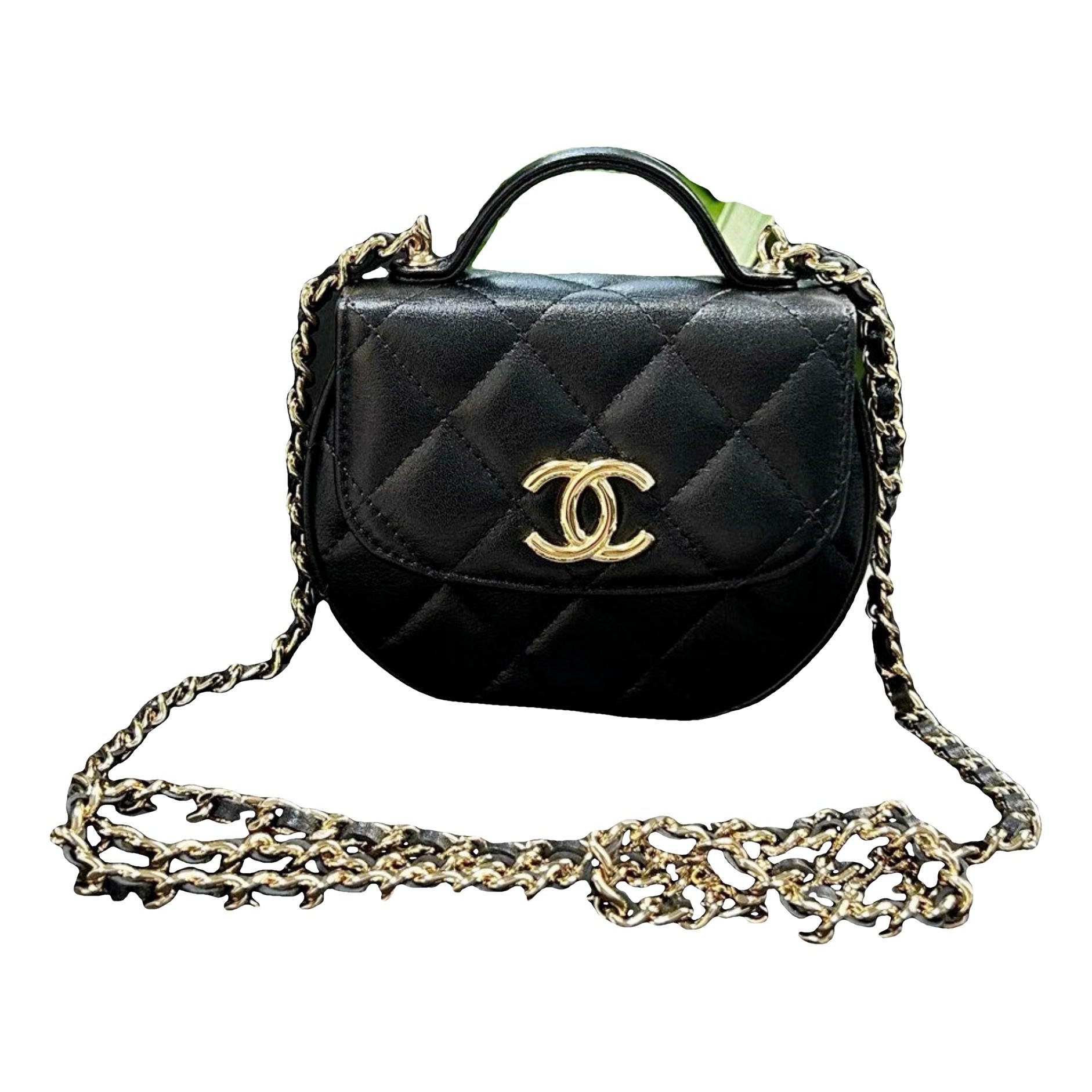 Leather mini bag