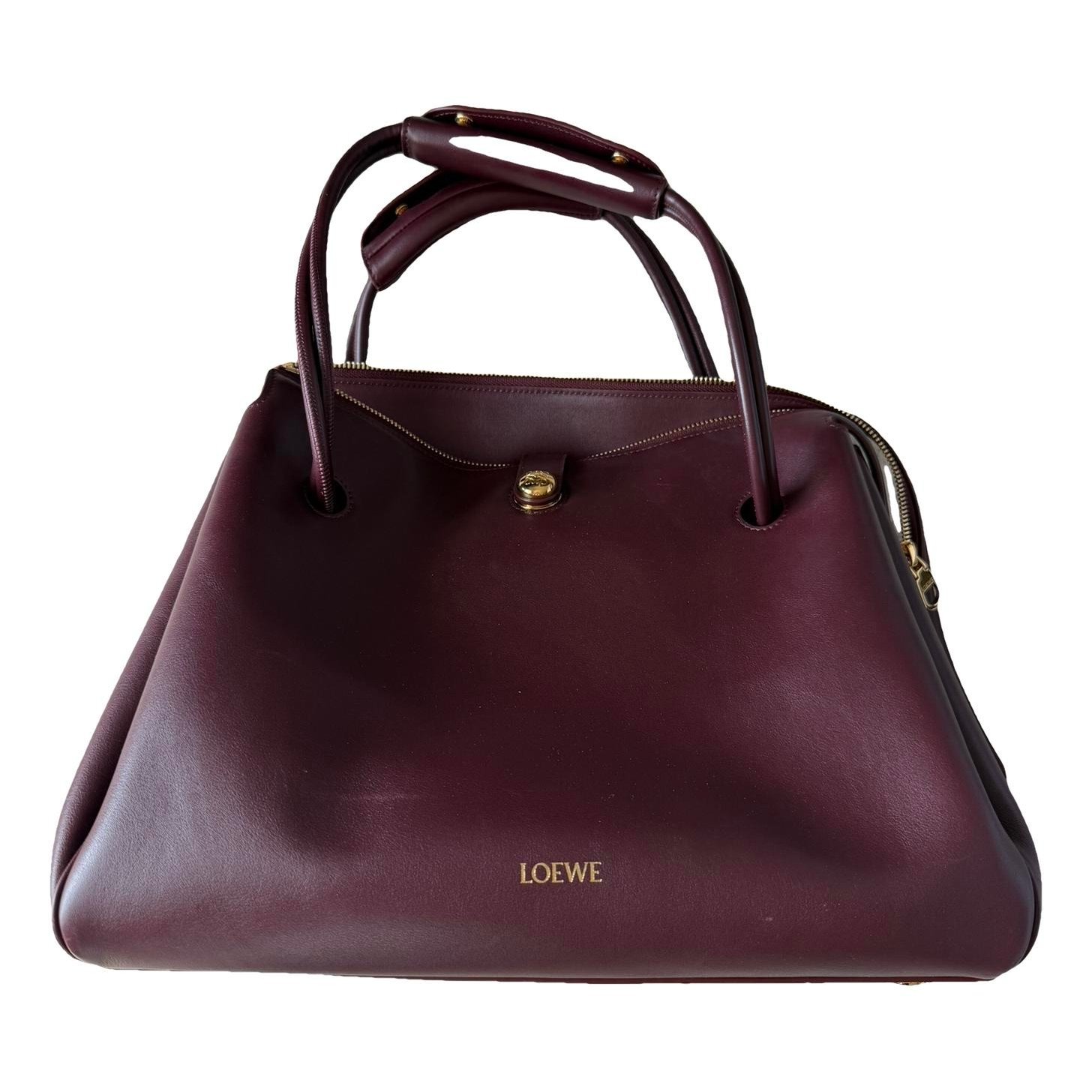 Leather handbag