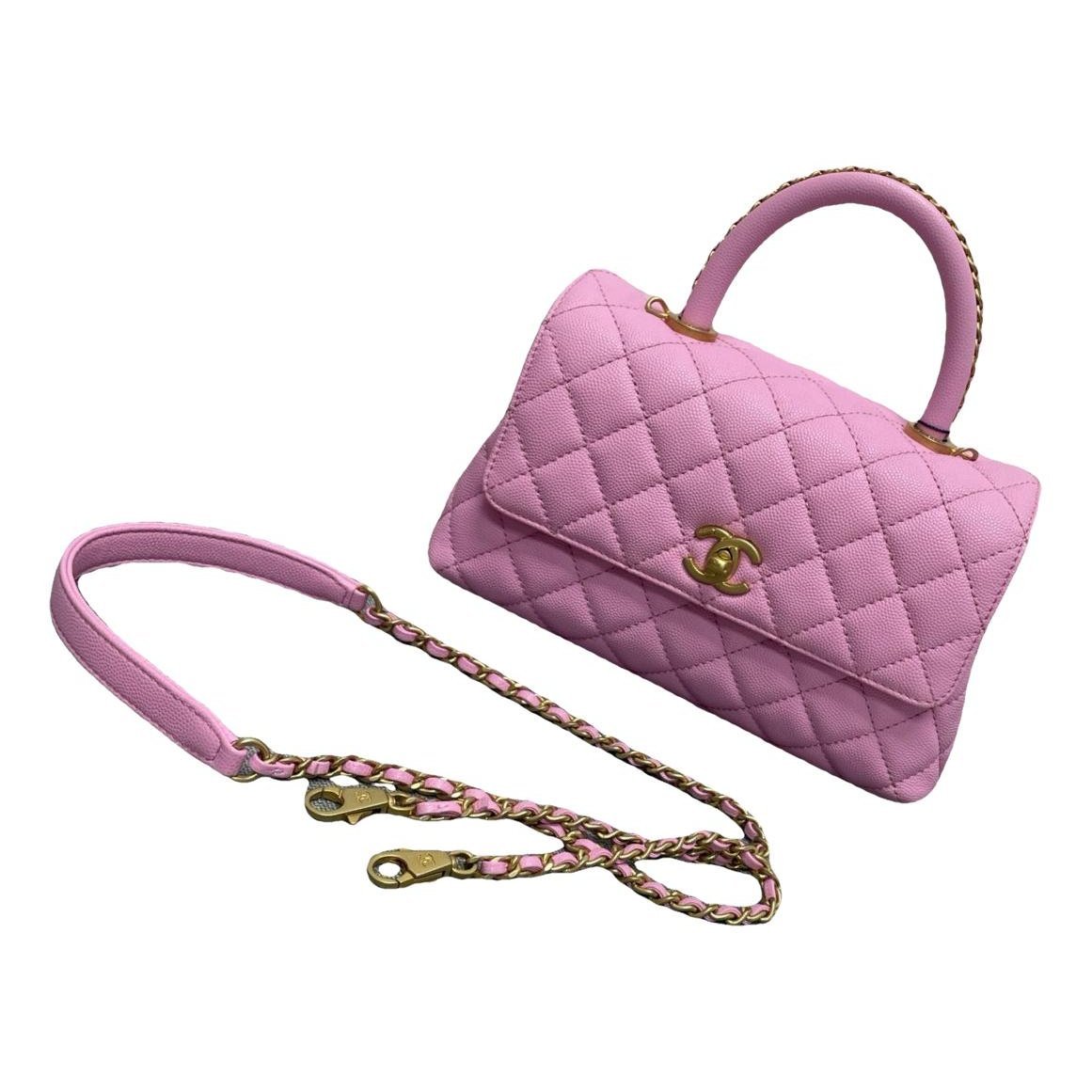 Coco Handle leather handbag