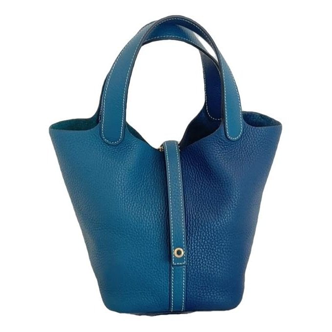Picotin leather handbag