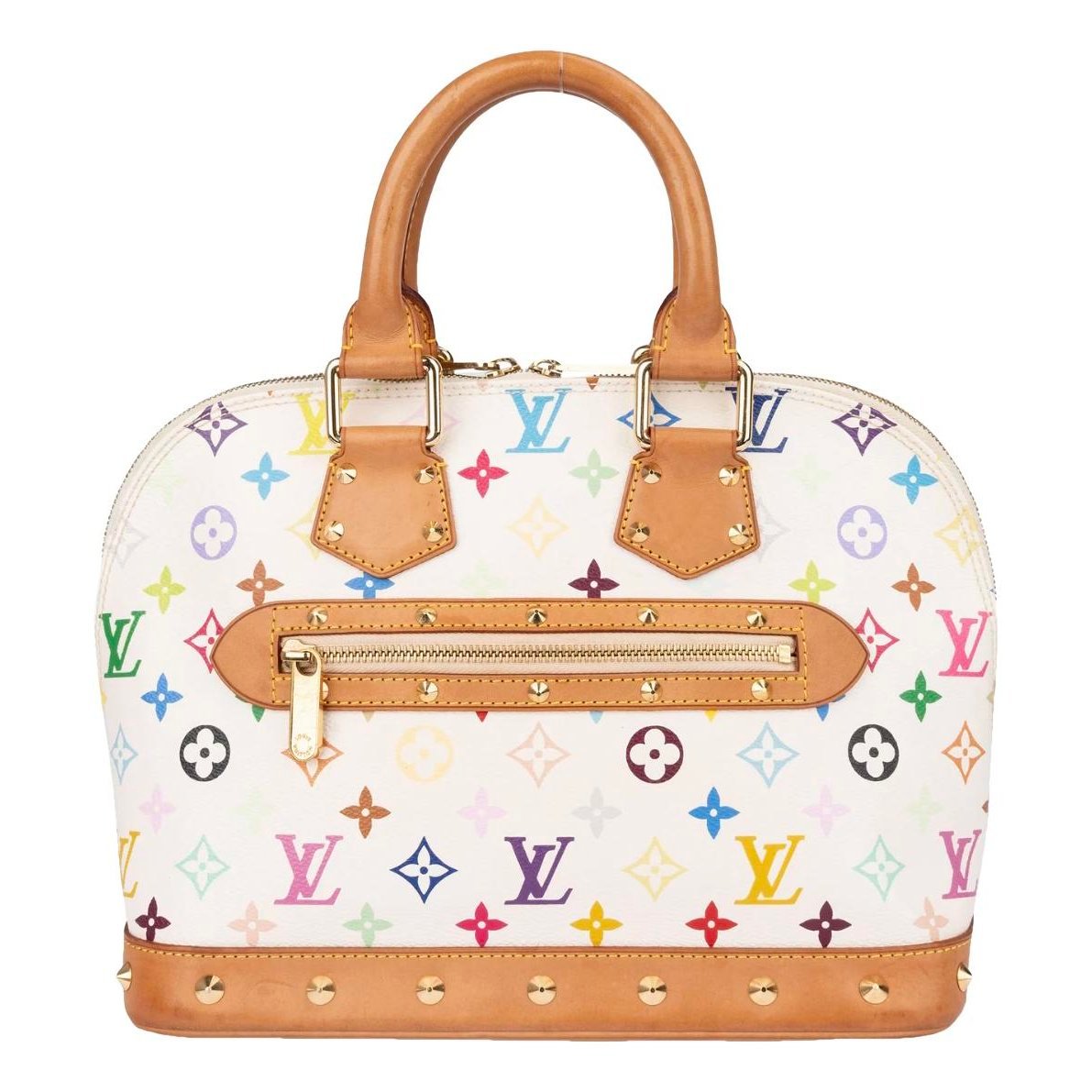 Alma leather handbag