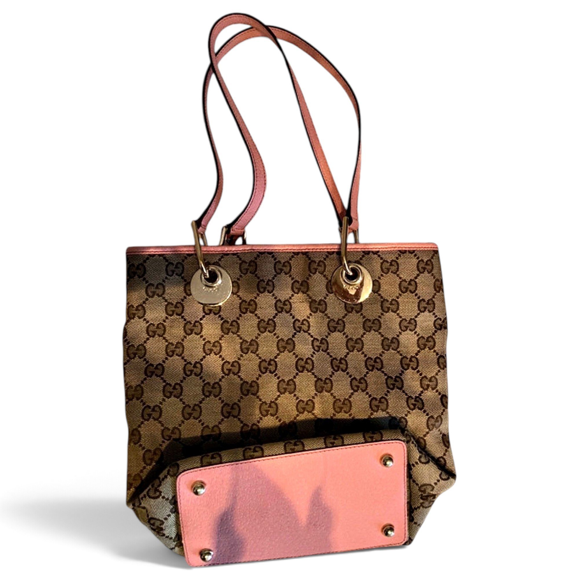 Leather tote