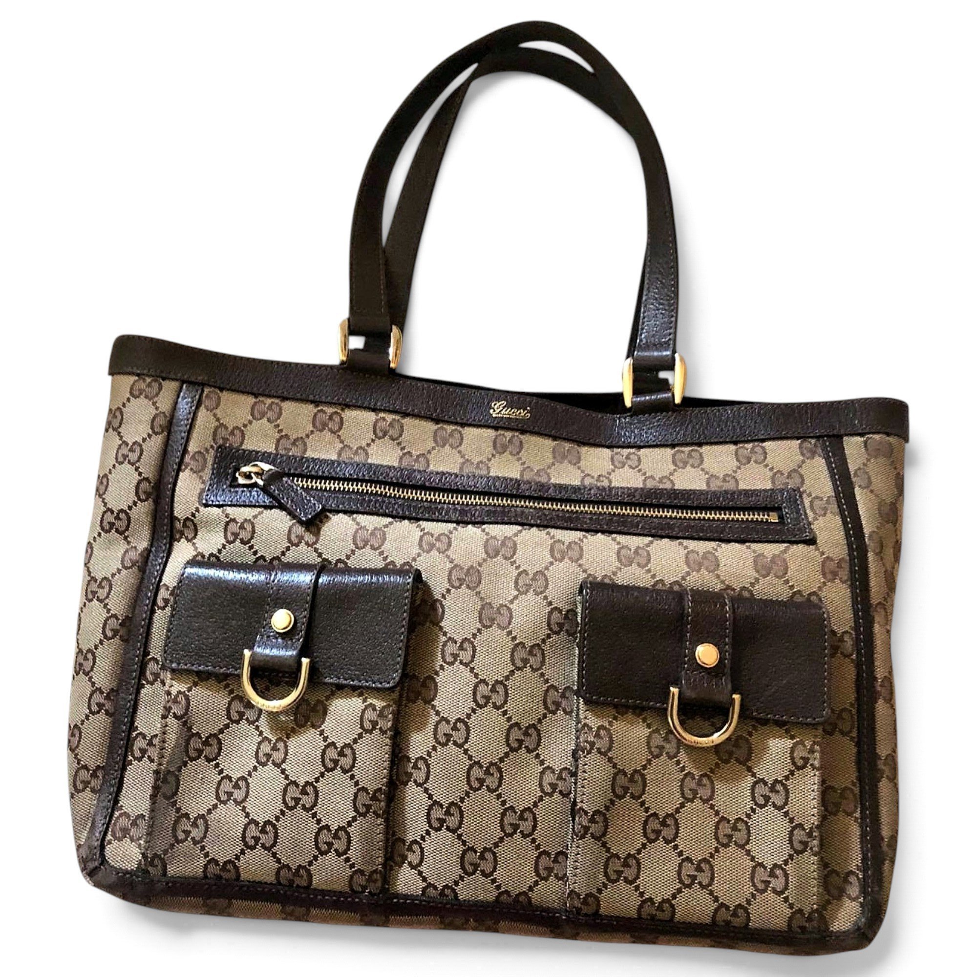 Abbey leather tote