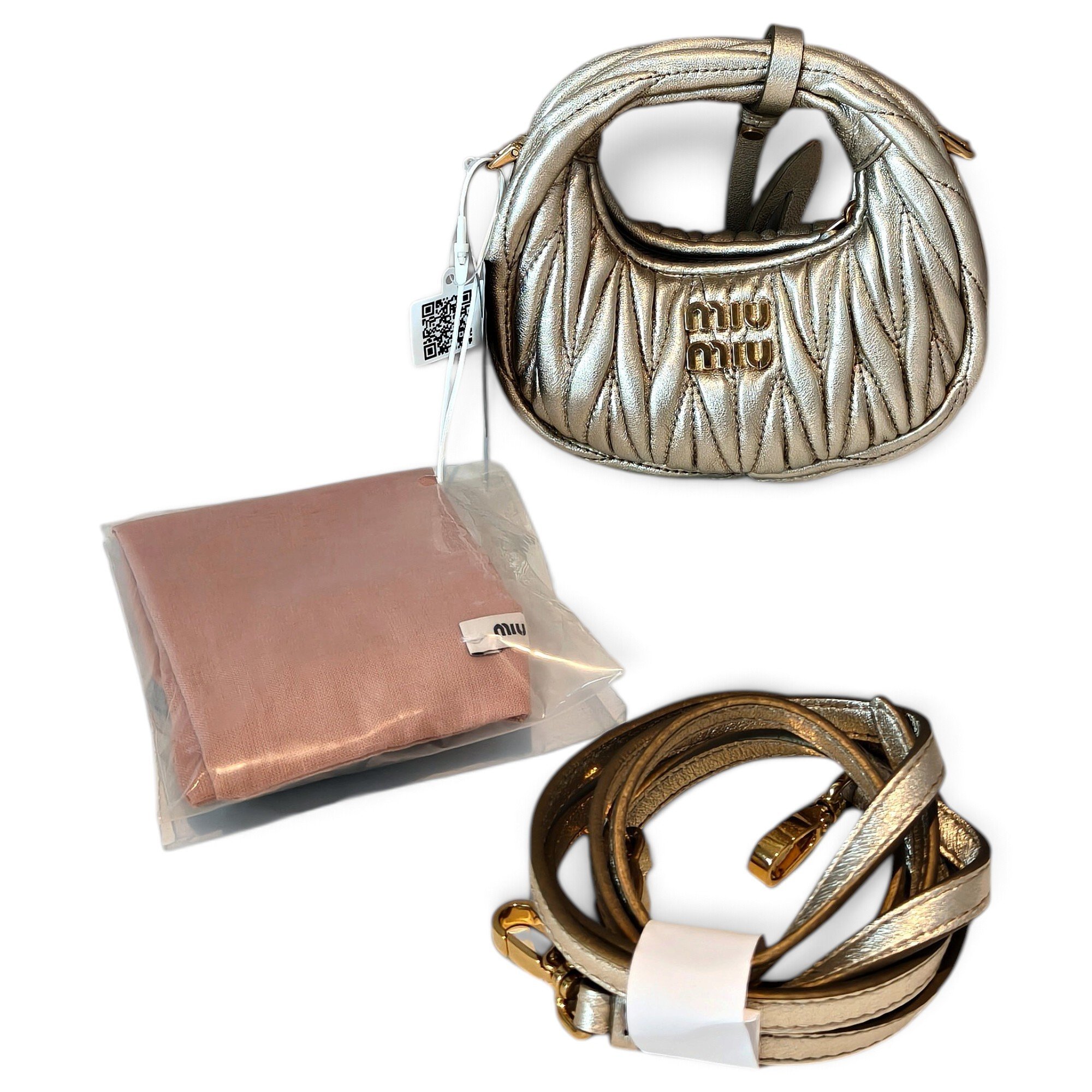 Miu Miu Miu Wander leather bag