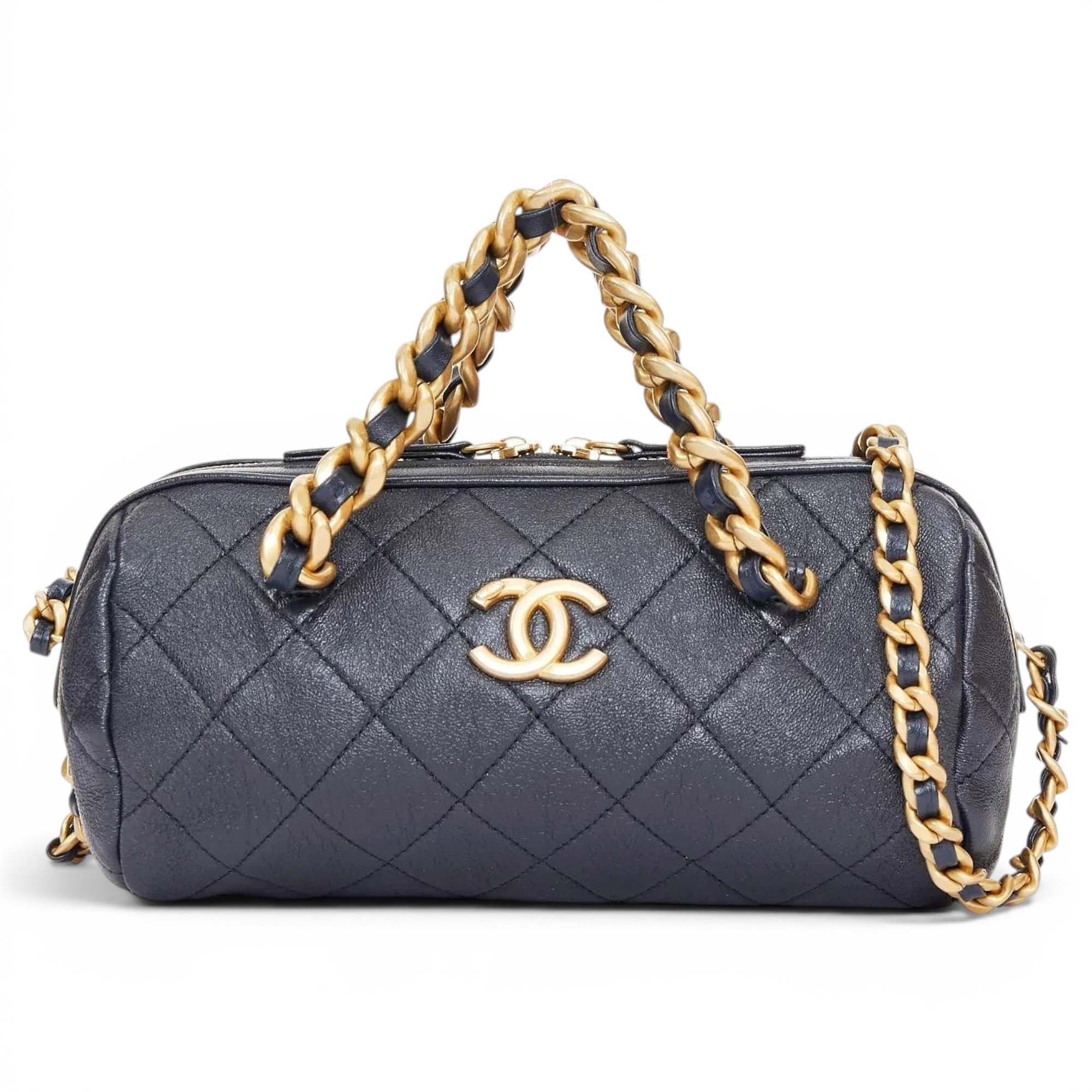 Leather handbag