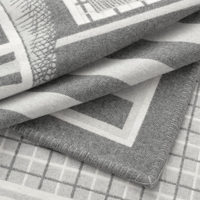 Gris Couvertures Nouvelles Blanket