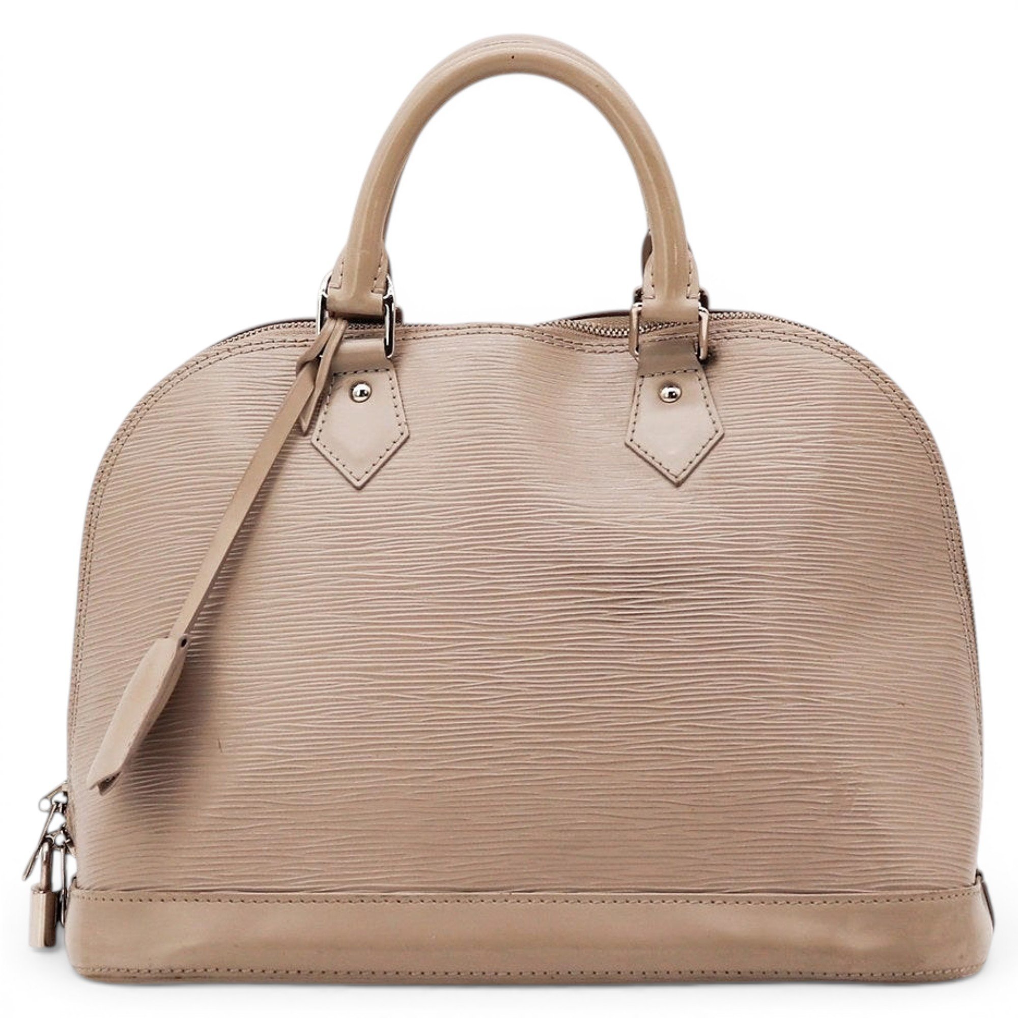 Louis Vuitton Alma leather handbag