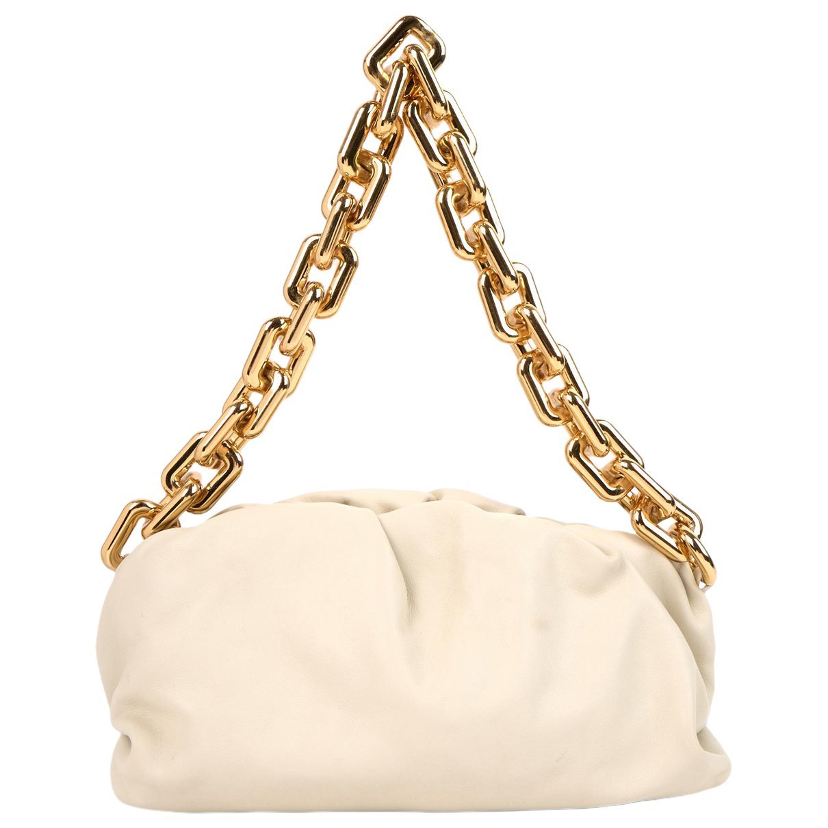 Chain Pouch leather handbag