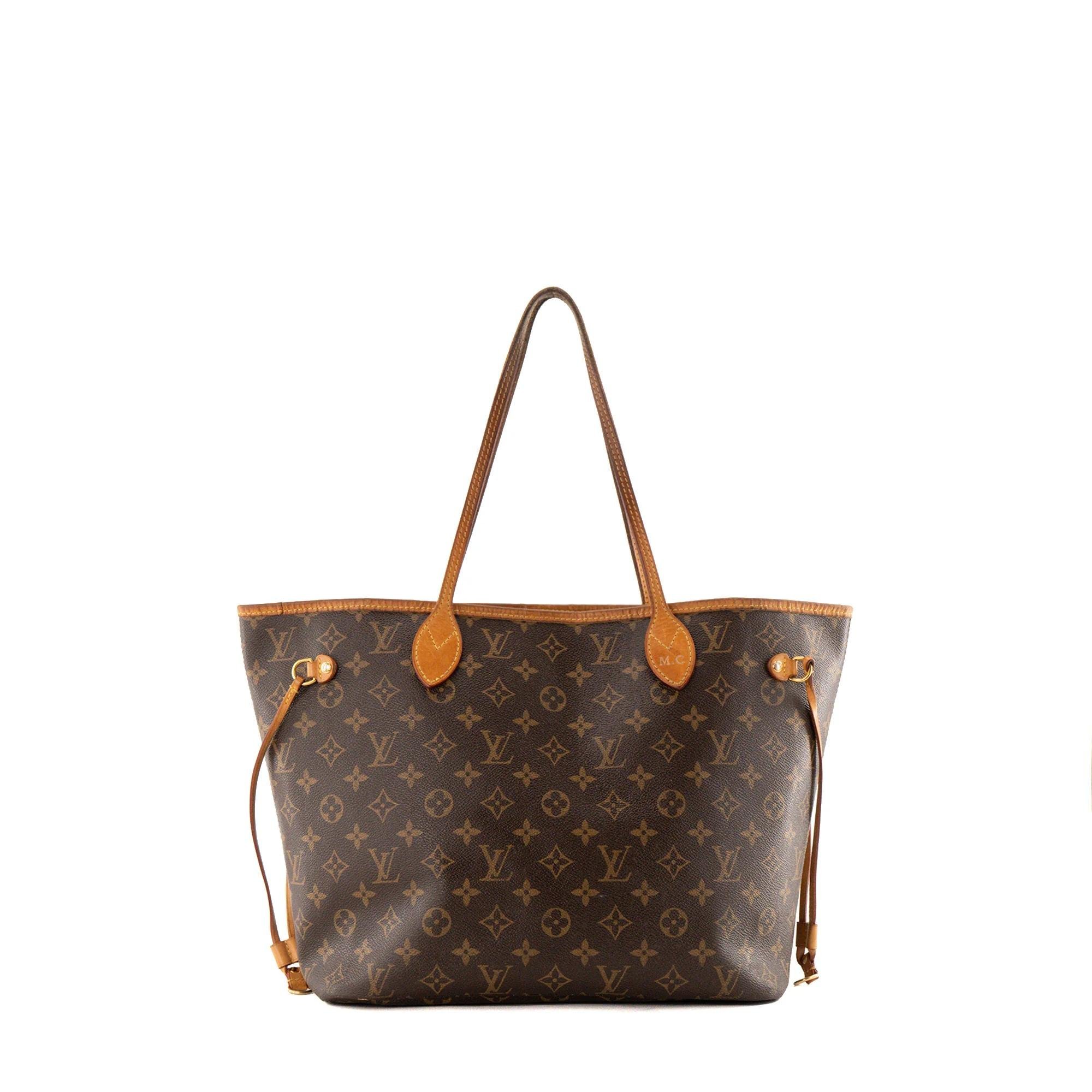 Neverfull leather tote