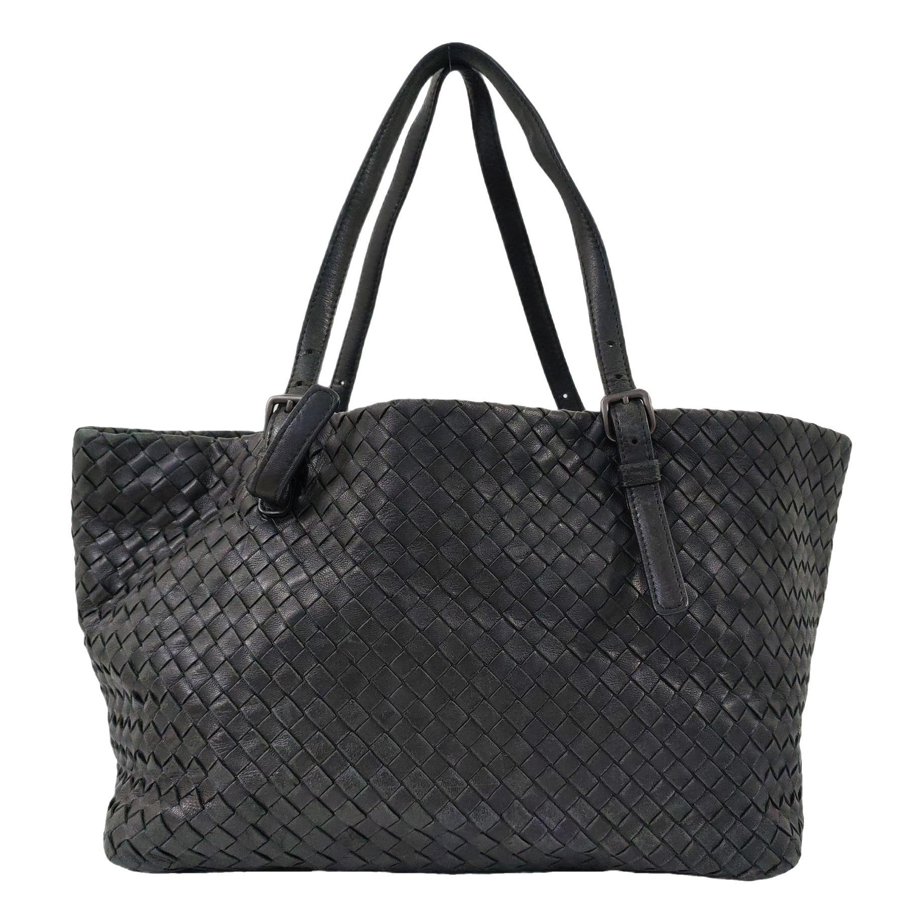 Fourre-Tout leather handbag